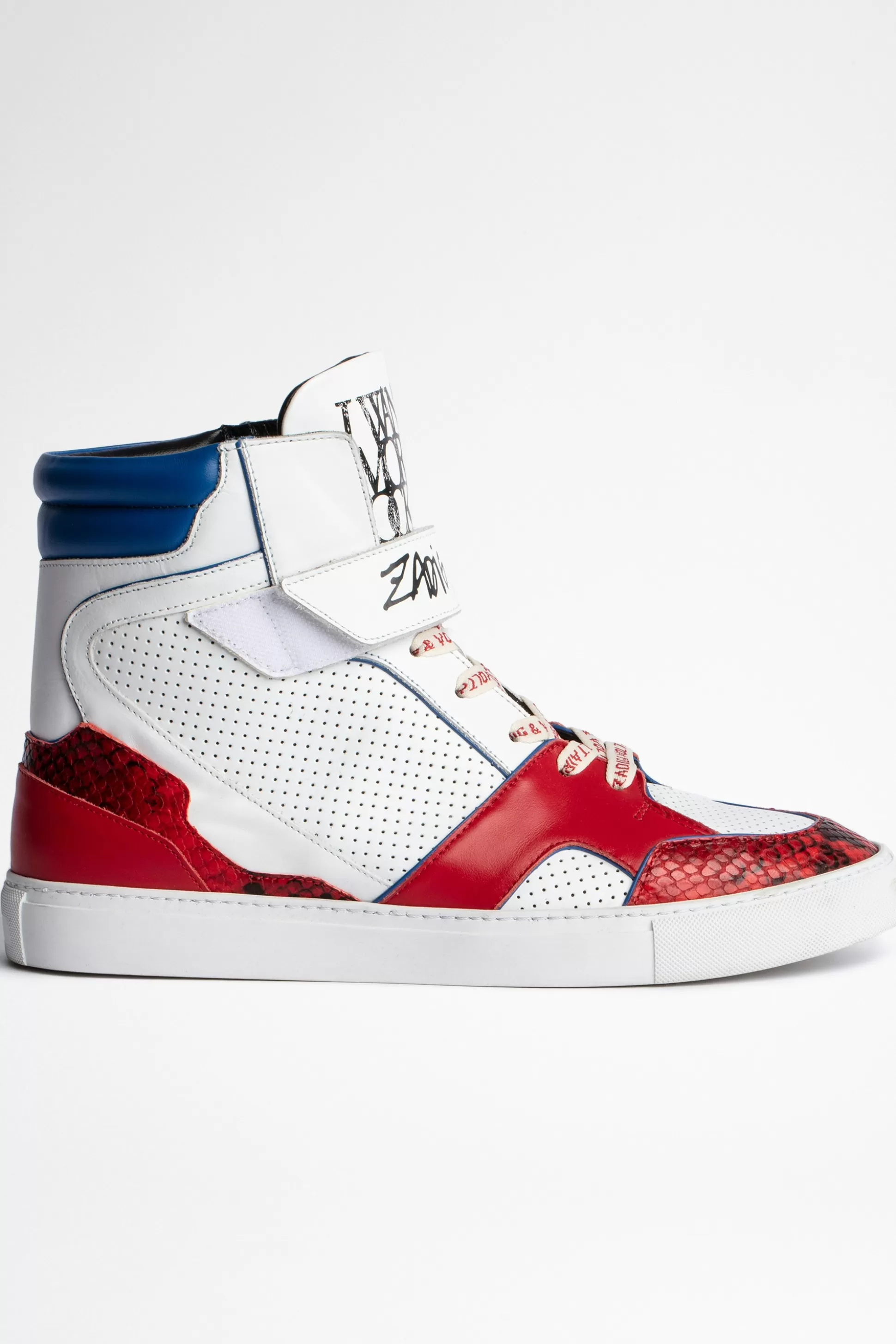 Hommes Zadig & Voltaire Chaussures^Baskets En Metal A Flash Eleve Zv1747