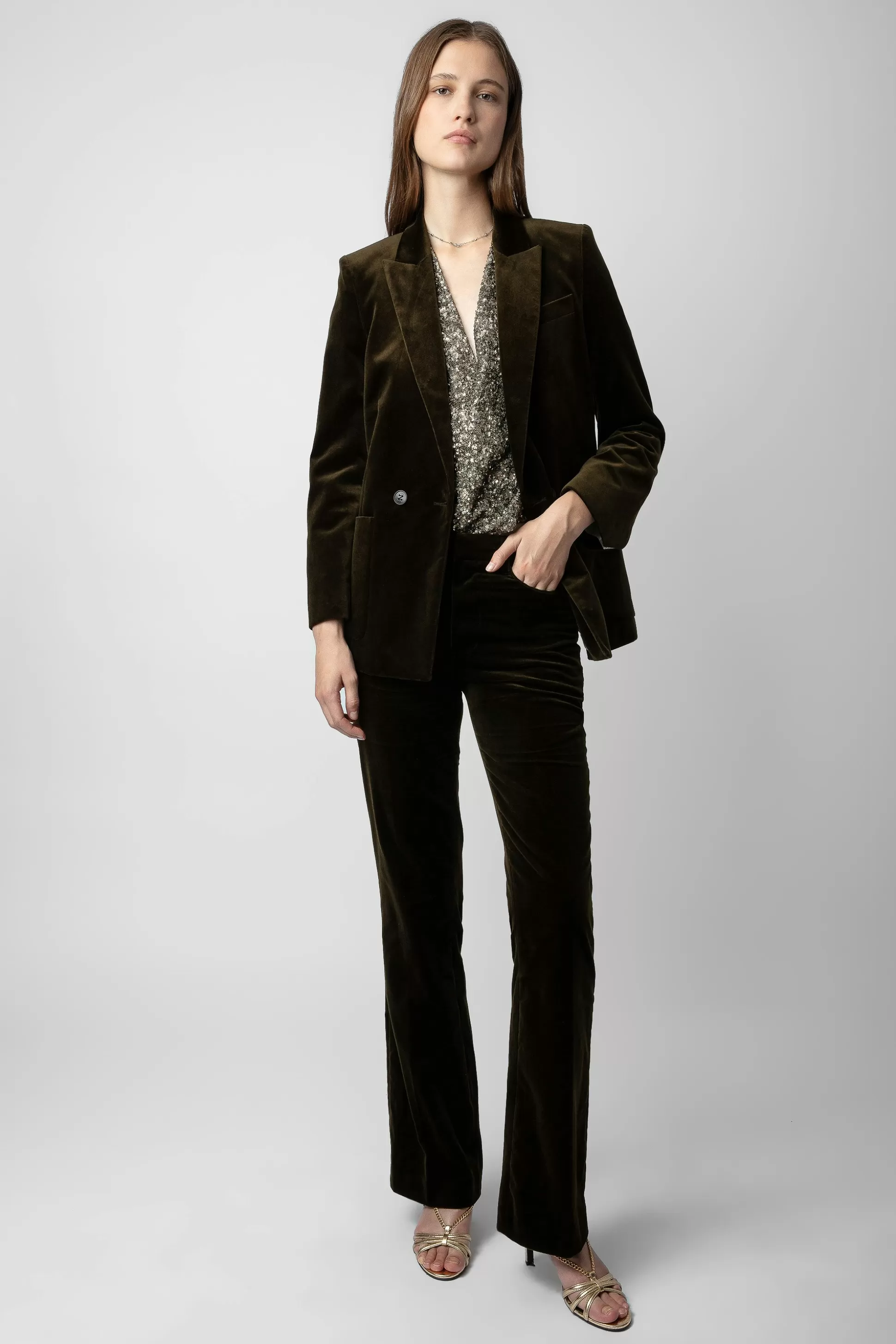 Femmes Zadig & Voltaire Vestes^Blazer En Velours Visko