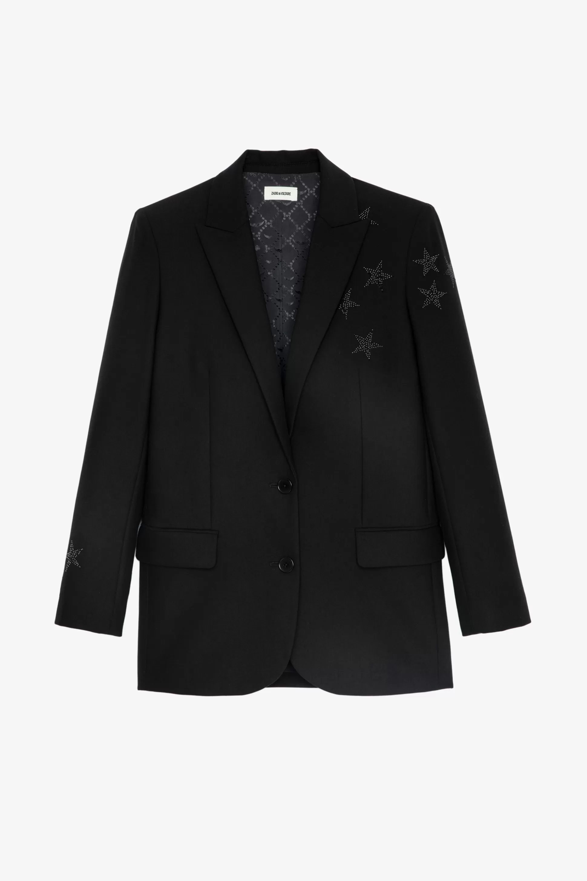blazer_etoile_strass_viva_4.webp Femmes Zadig & Voltaire Costumes^Blazer Etoile Strass Viva
