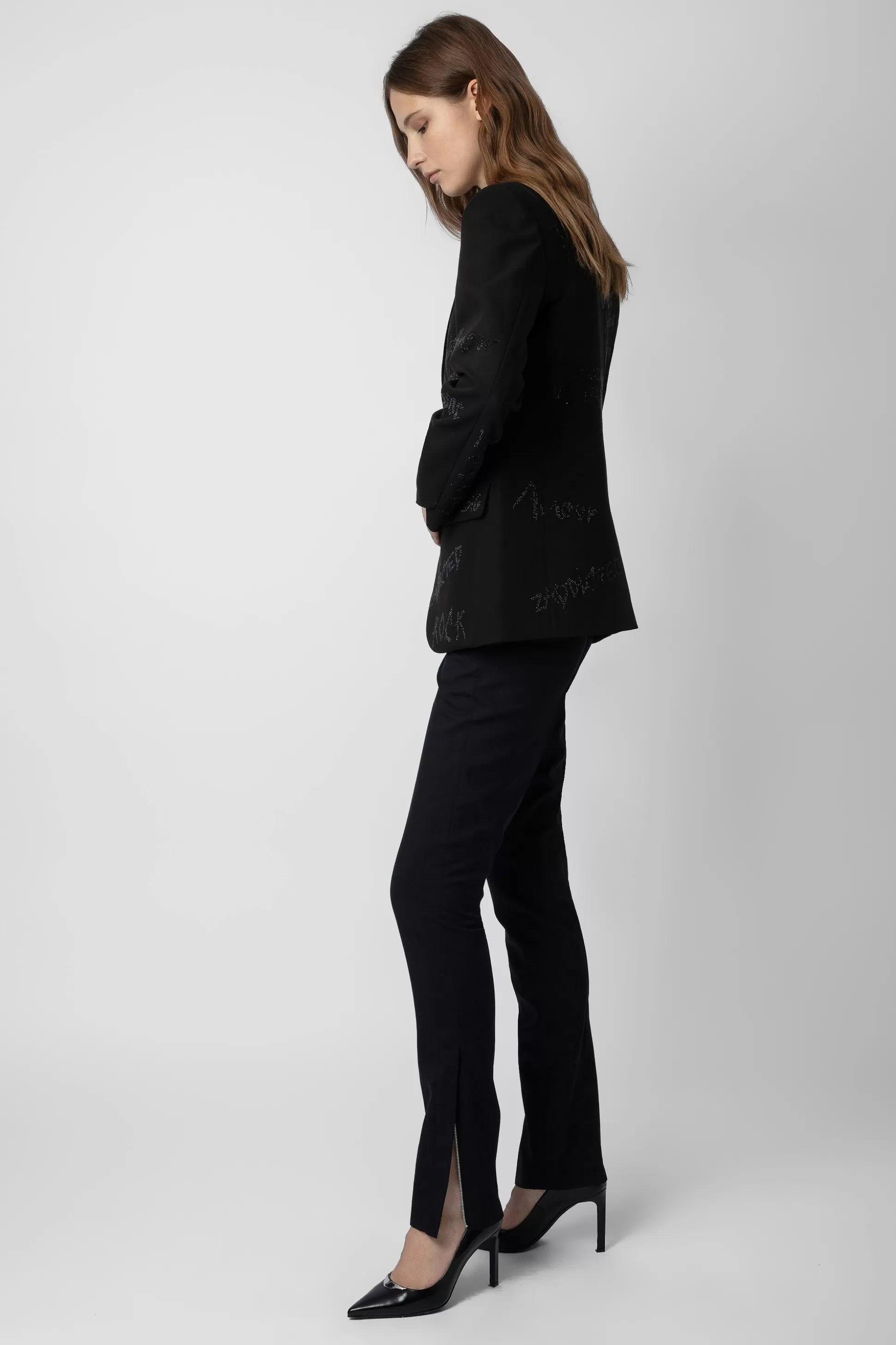 blazer_vanille_a_strass_1.webp Femmes Zadig & Voltaire Unisexe^Blazer Vanille A Strass