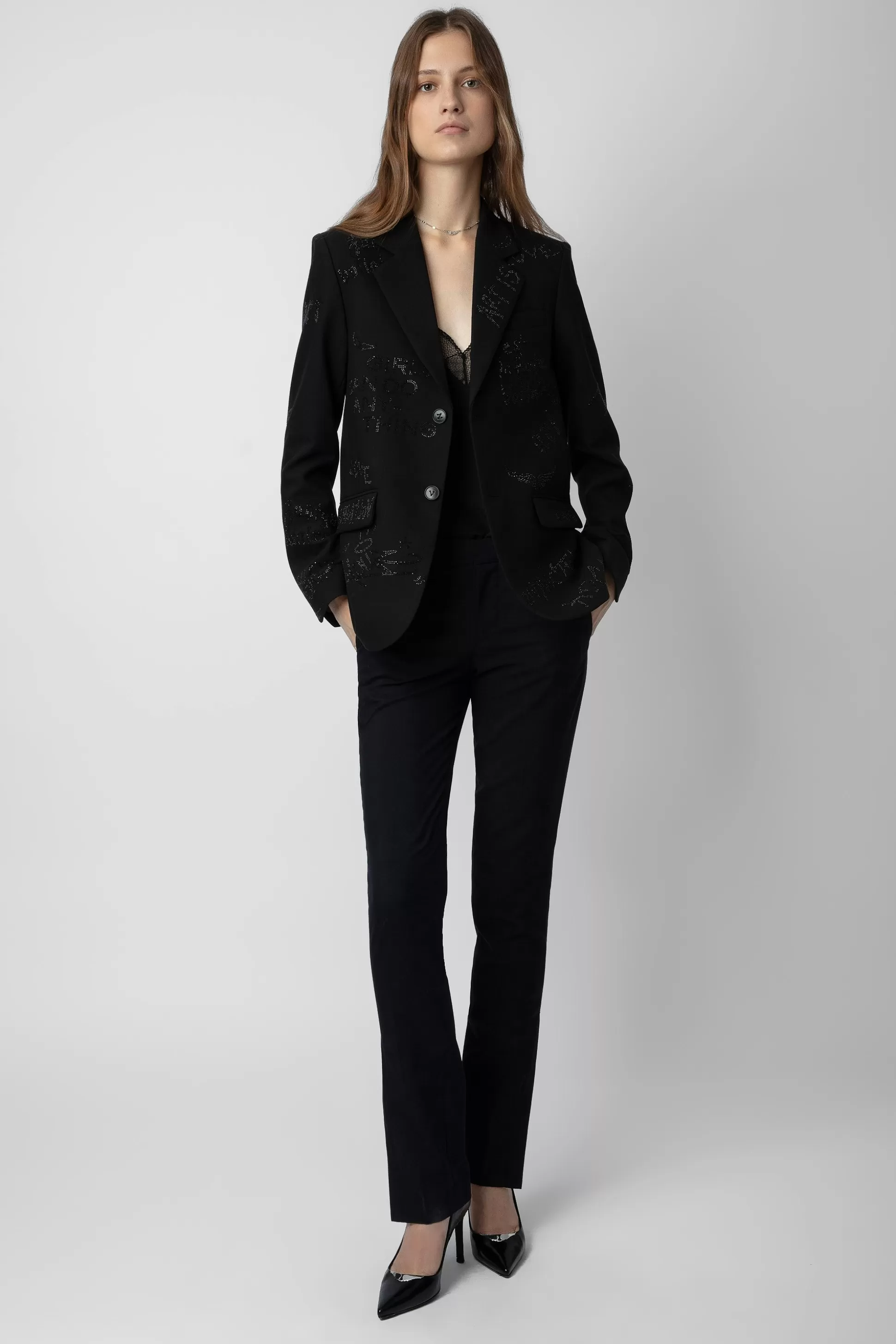 blazer_vanille_a_strass_3.webp Femmes Zadig & Voltaire Unisexe^Blazer Vanille A Strass