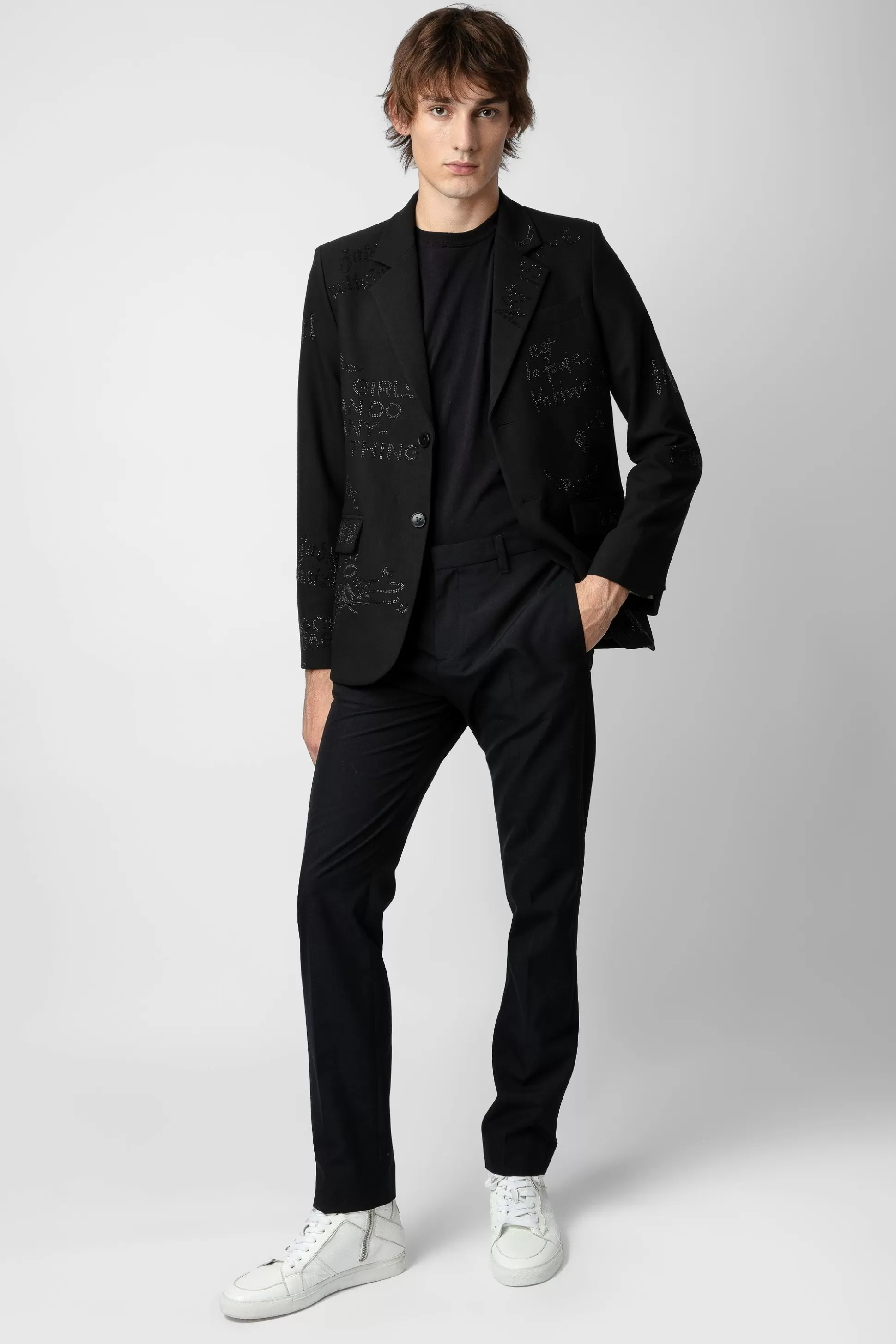 blazer_vanille_a_strass_6.webp Femmes Zadig & Voltaire Unisexe^Blazer Vanille A Strass