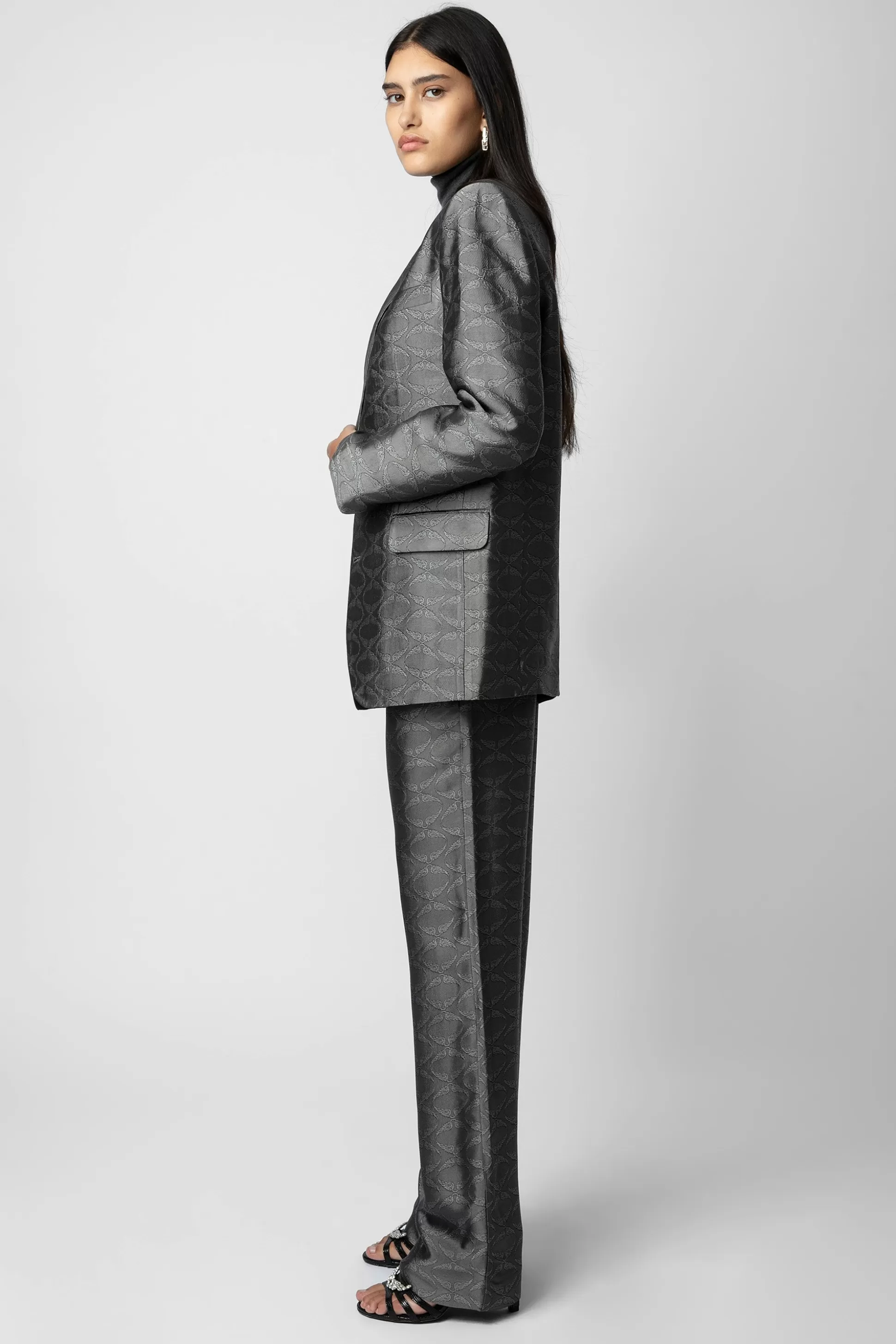 blazer_vegy_en_jacquard_3.webp Femmes Zadig & Voltaire Costumes^Blazer Vegy En Jacquard