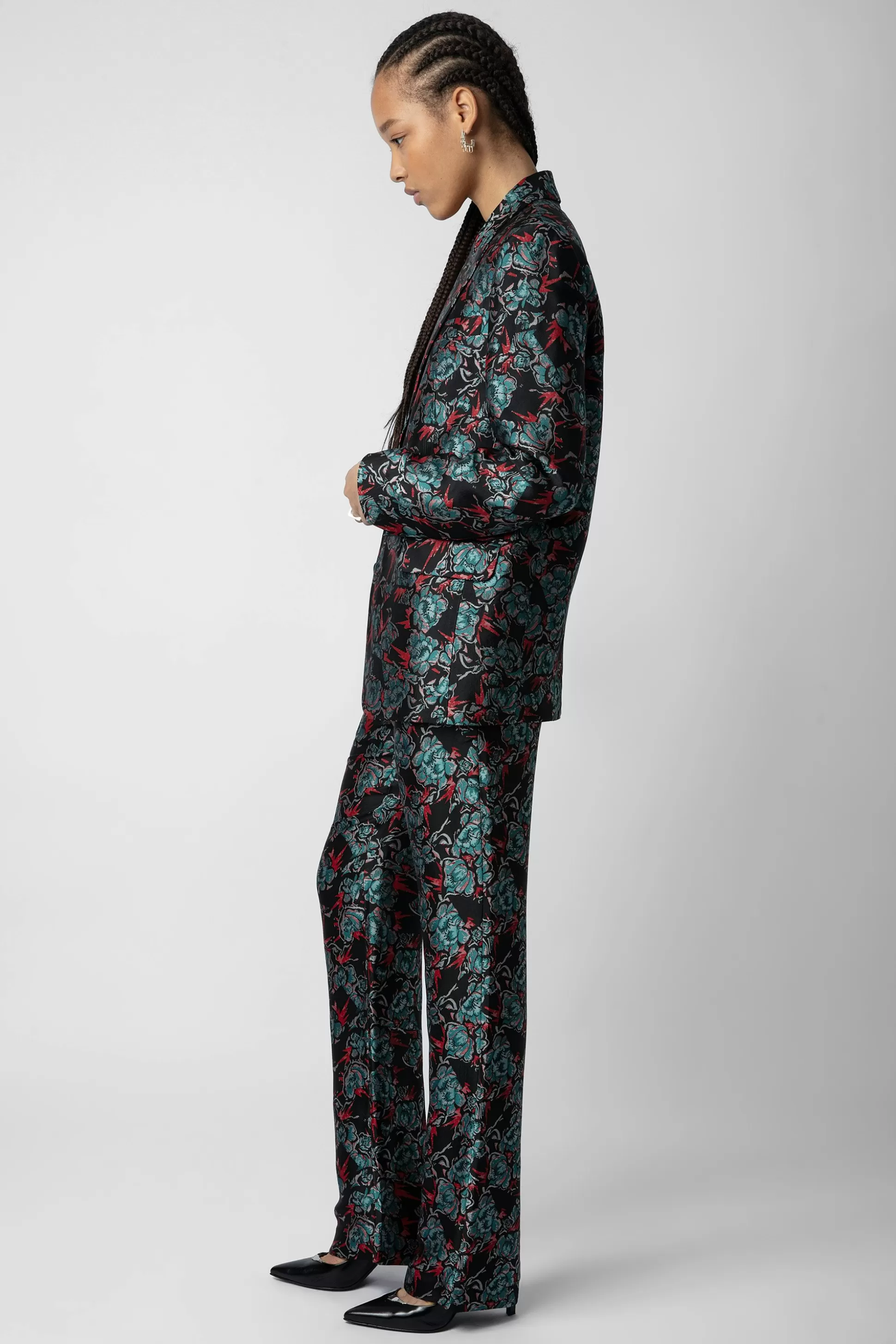 blazer_vegy_thunder_en_jacquard_1.webp Femmes Zadig & Voltaire Costumes^Blazer Vegy Thunder En Jacquard