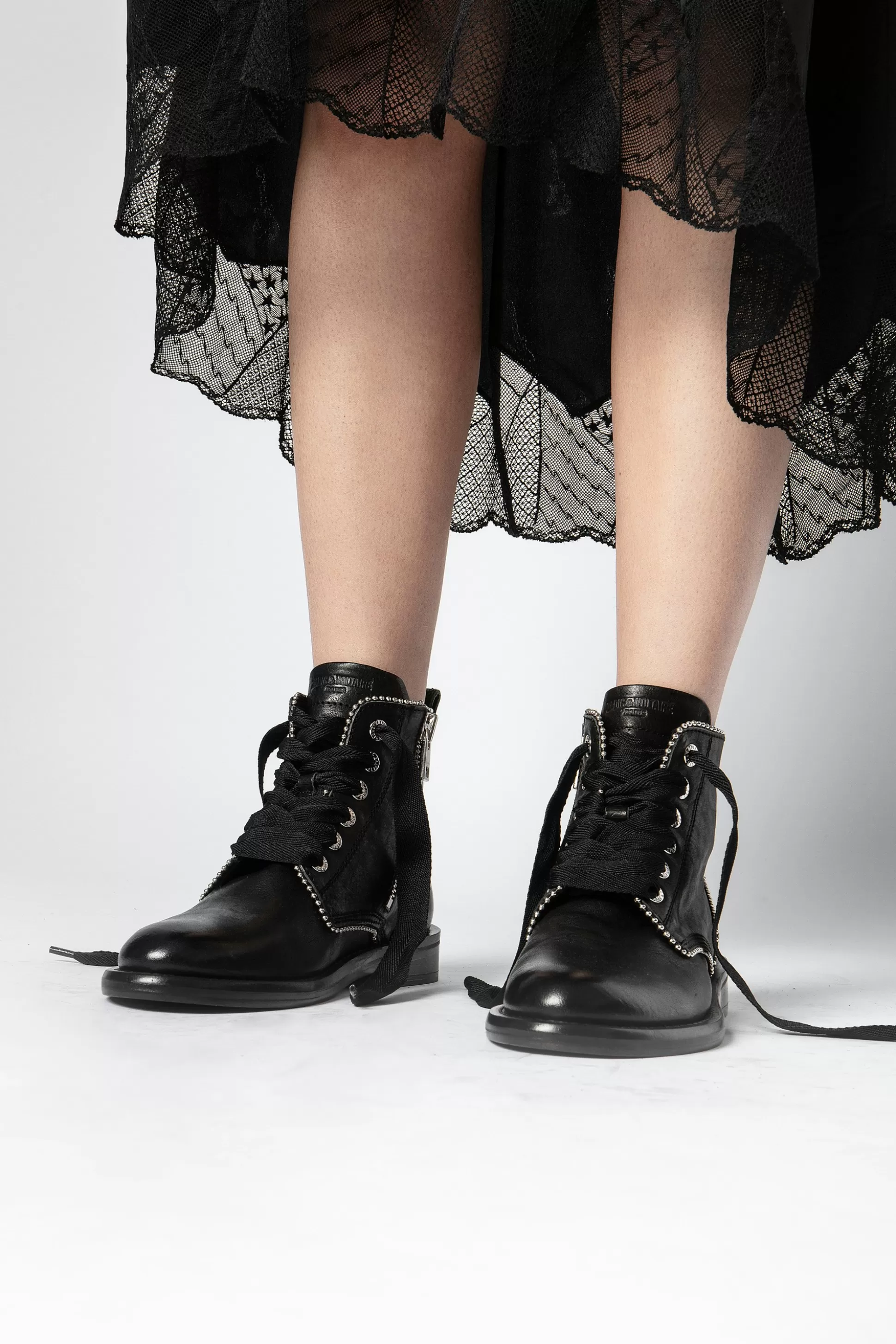 bottines_a_clous_laureen_roma_2.webp Femmes Zadig & Voltaire Bottes^Bottines A Clous Laureen Roma