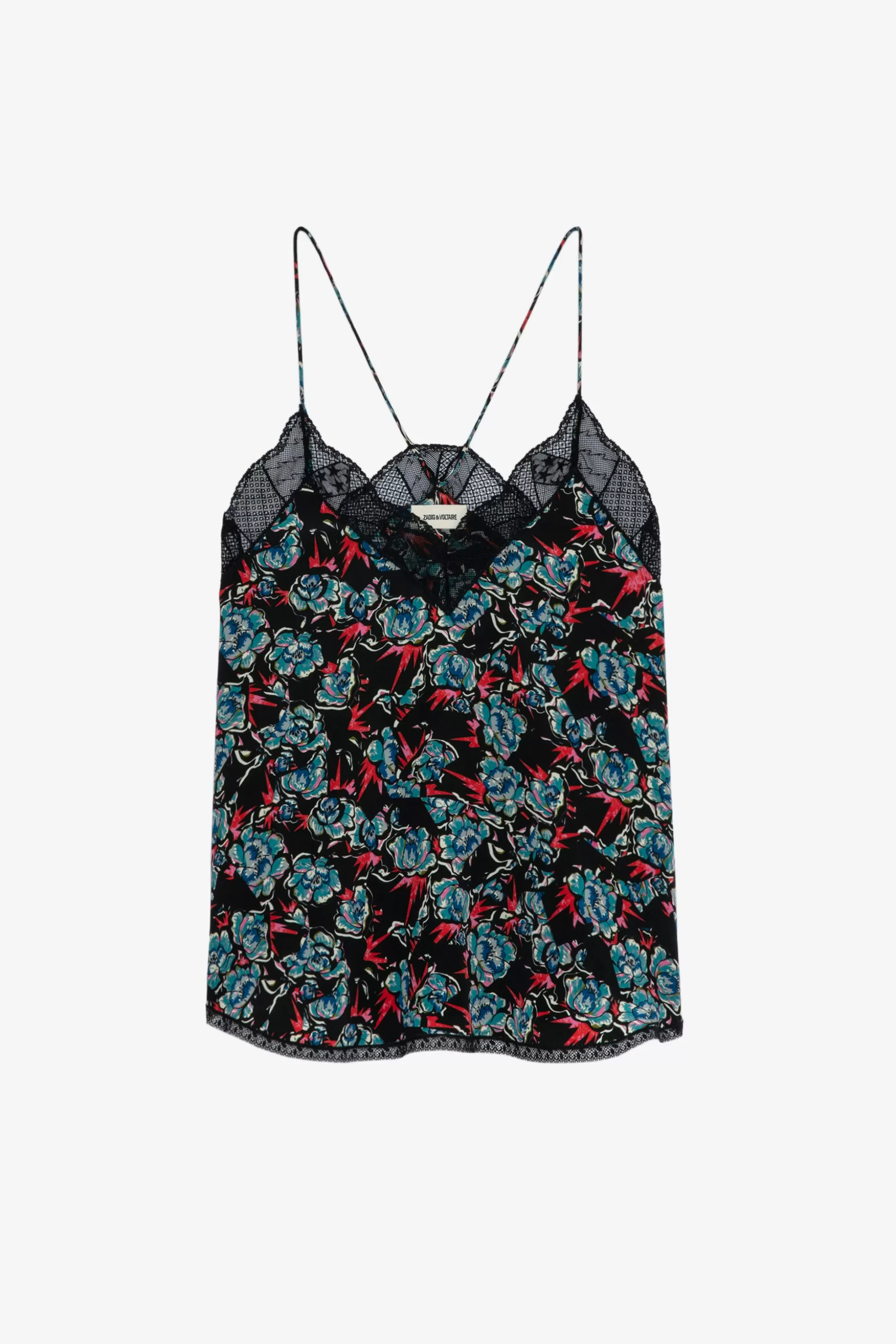 caraco_en_soie_christy_thunder_5.webp Femmes Zadig & Voltaire Chemises Et Hauts^Caraco En Soie Christy Thunder