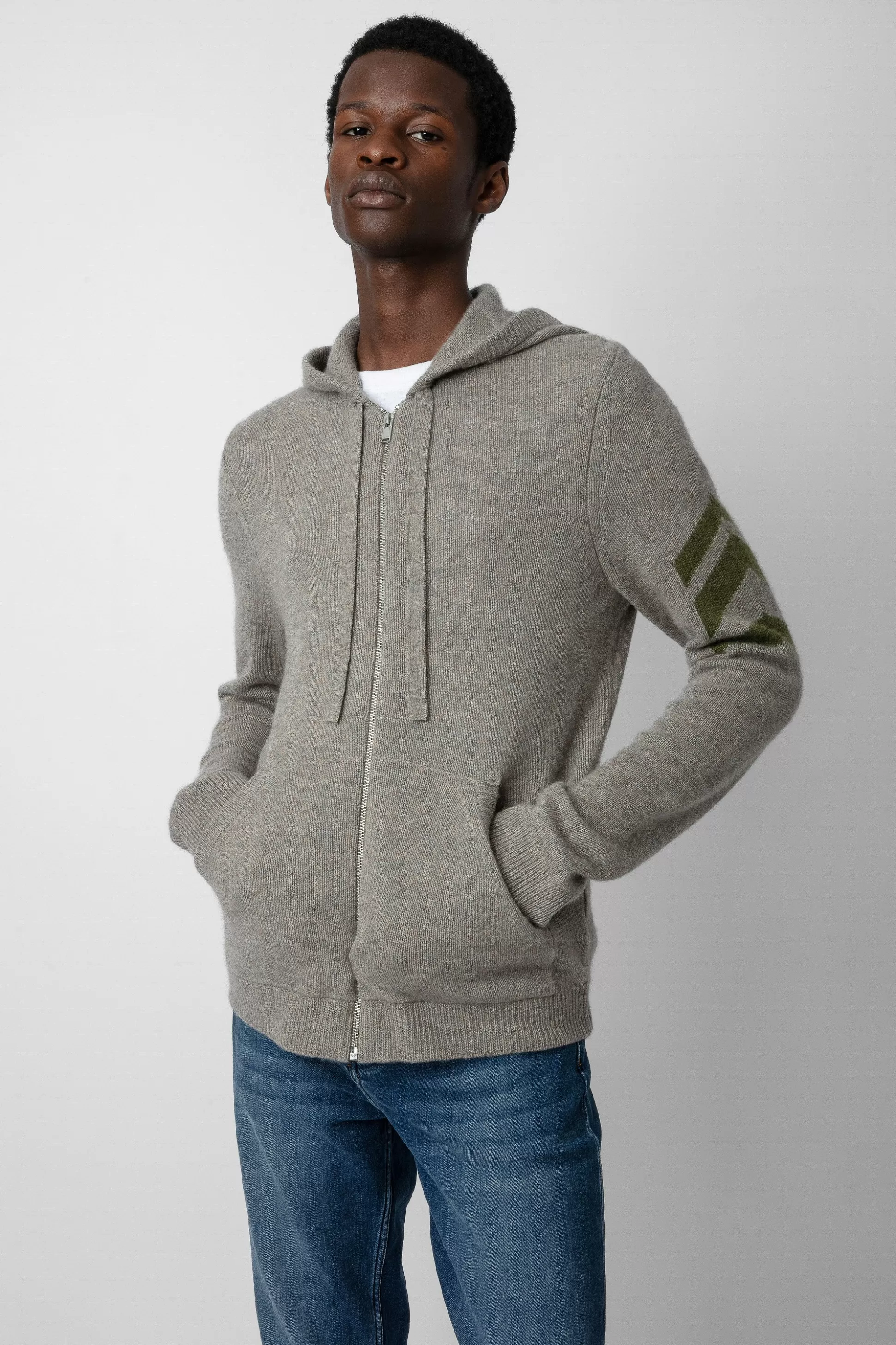 Hommes Zadig & Voltaire Pulls Et Gilets^Cardigan En Cachemire Clash