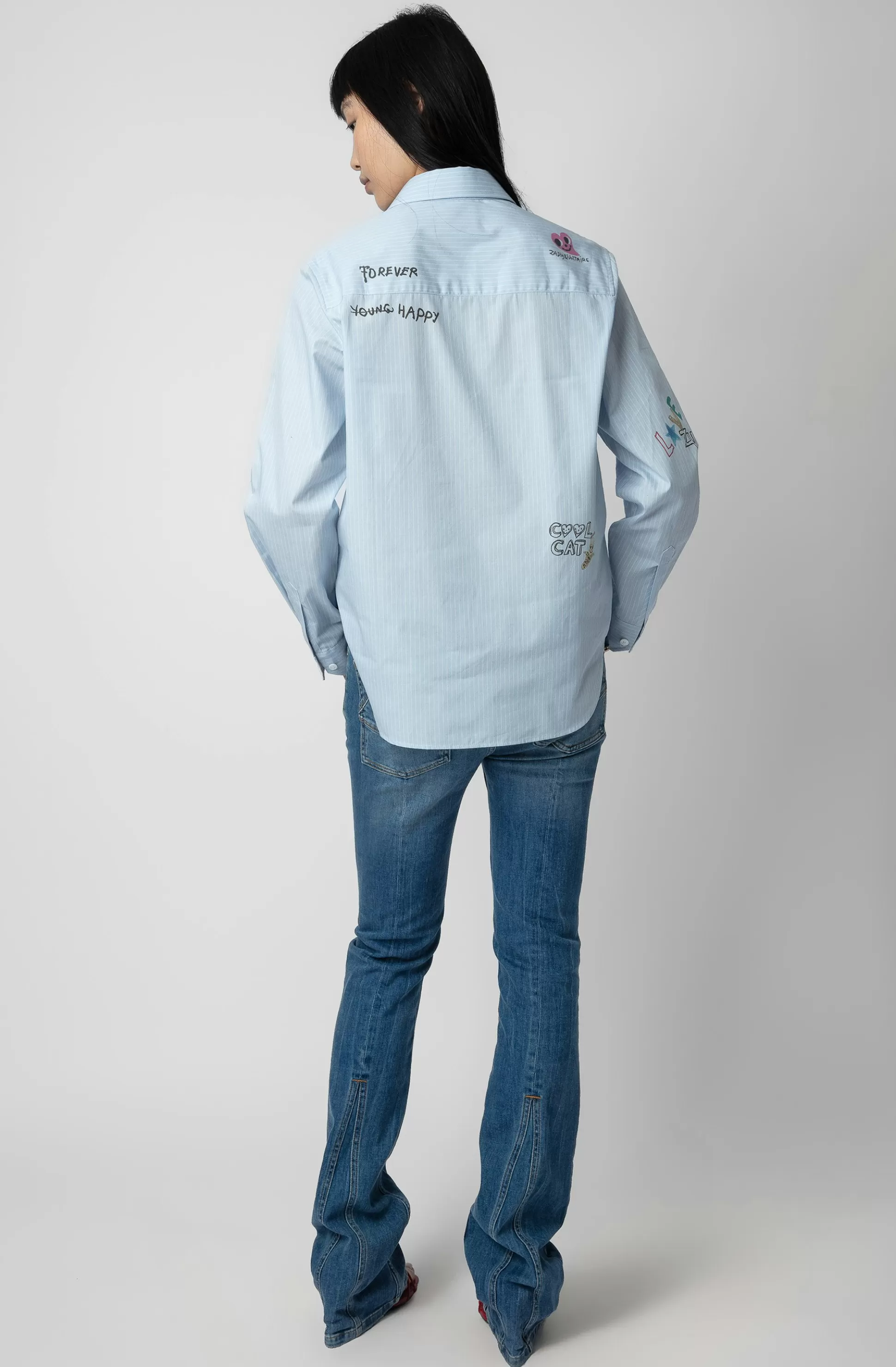 chemise_taskiz_5.webp Femmes Zadig & Voltaire Chemises Et Hauts^Chemise Taskiz