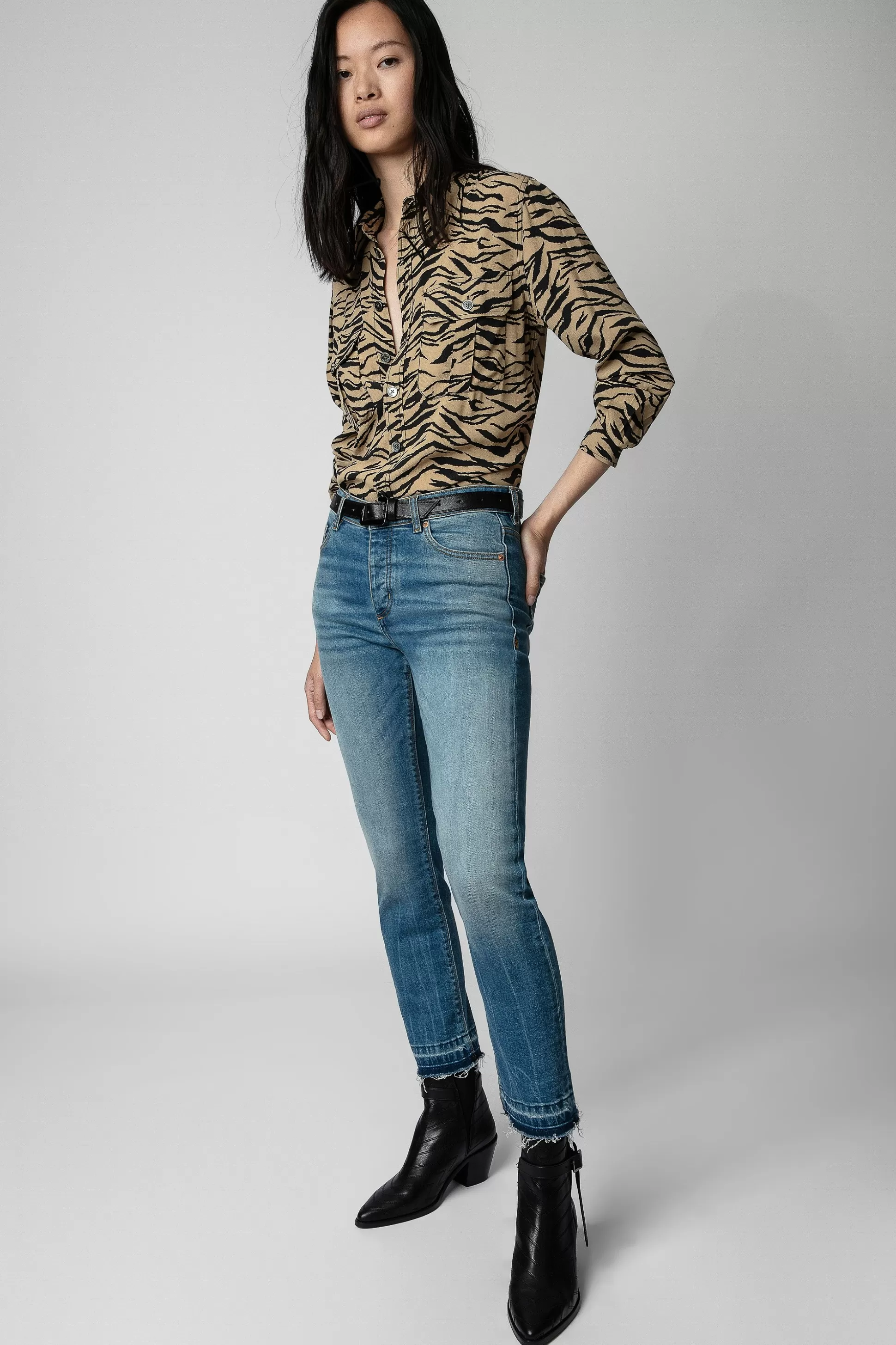 Femmes Zadig & Voltaire Chemises Et Hauts^Chemise Tigre Teros