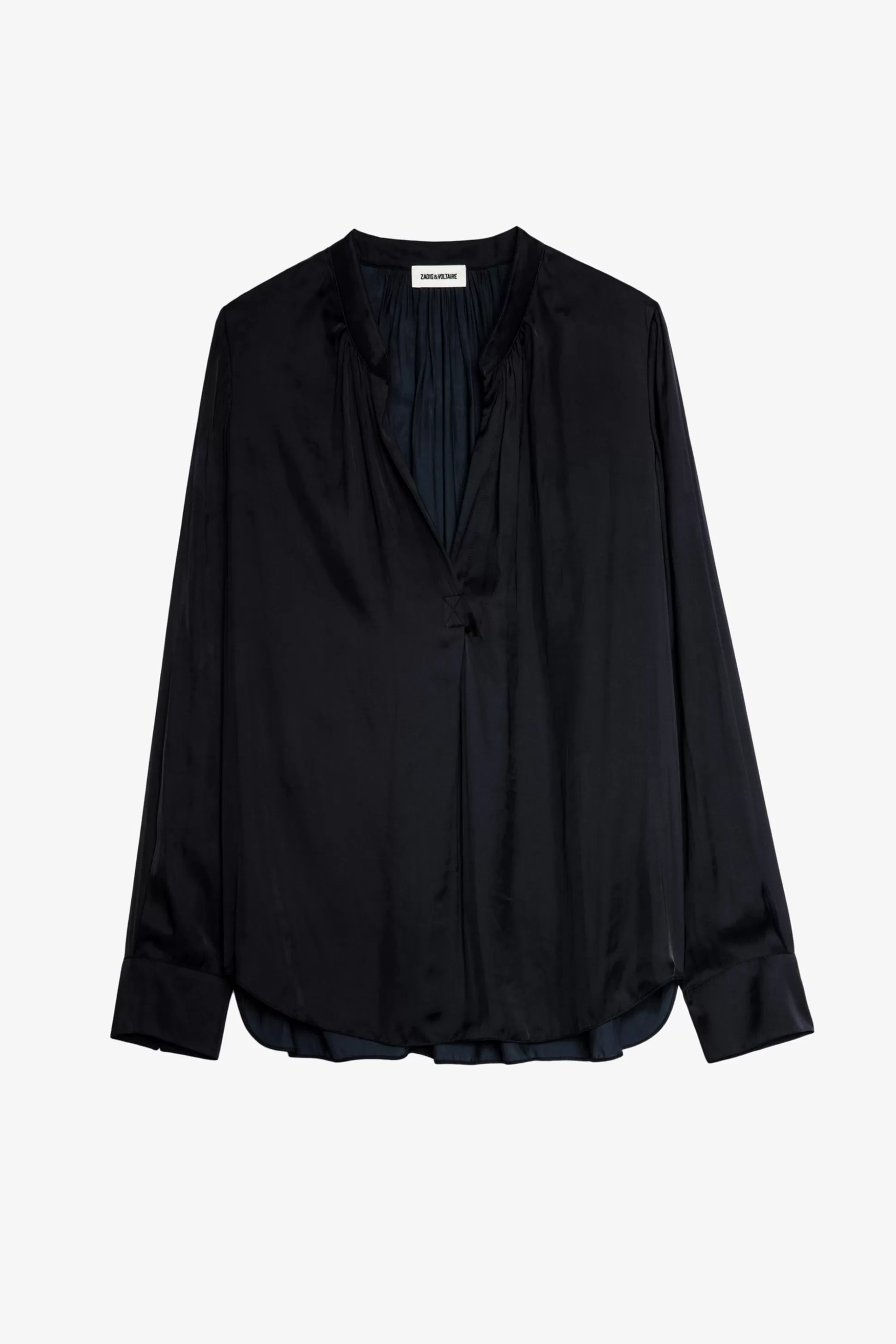 chemisier_en_satin_tink_3.webp Femmes Zadig & Voltaire Chemises Et Hauts^Chemisier En Satin Tink