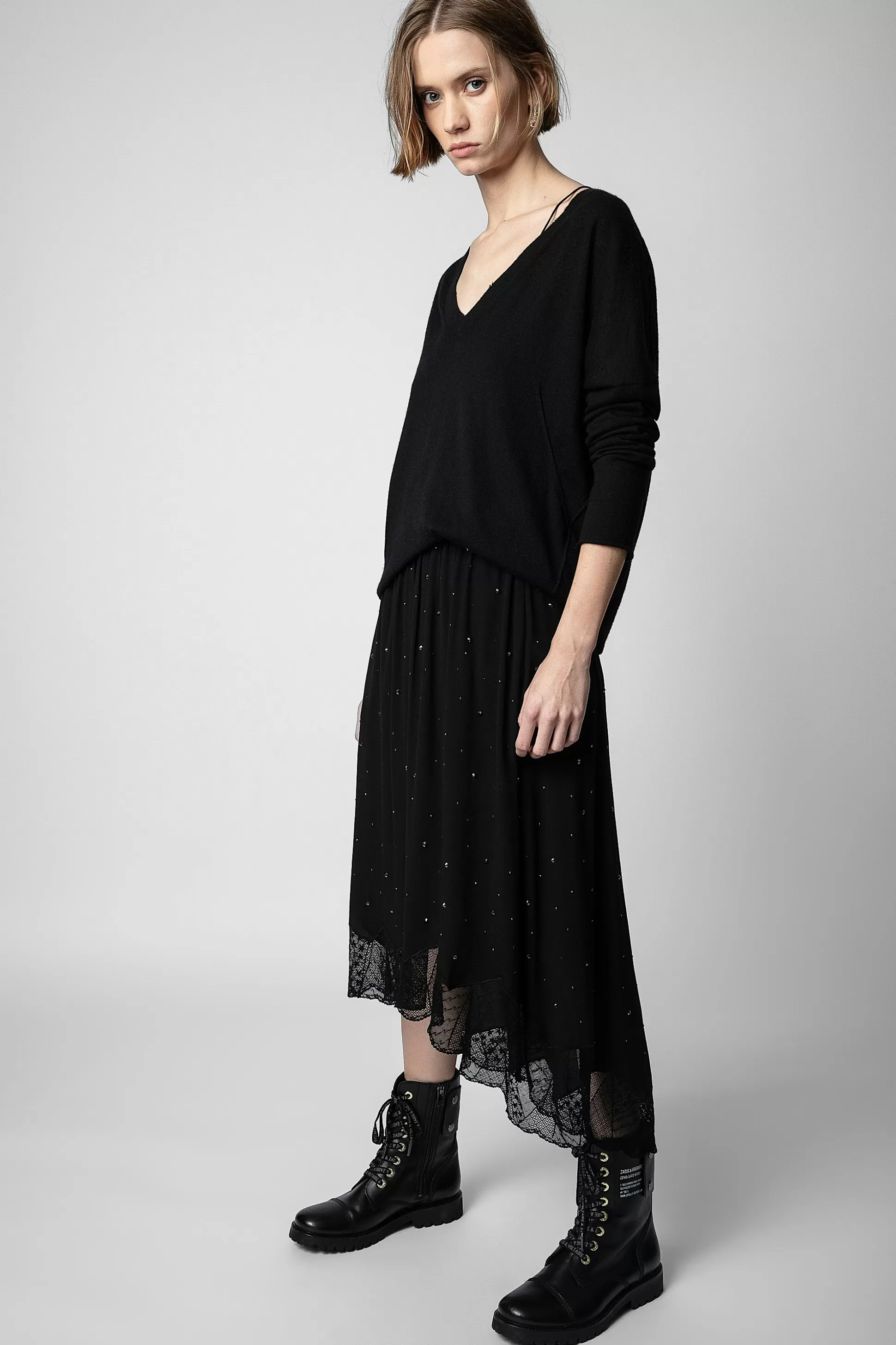 Femmes Zadig & Voltaire Robes Et Jupes^Jupe Joslin A Strass