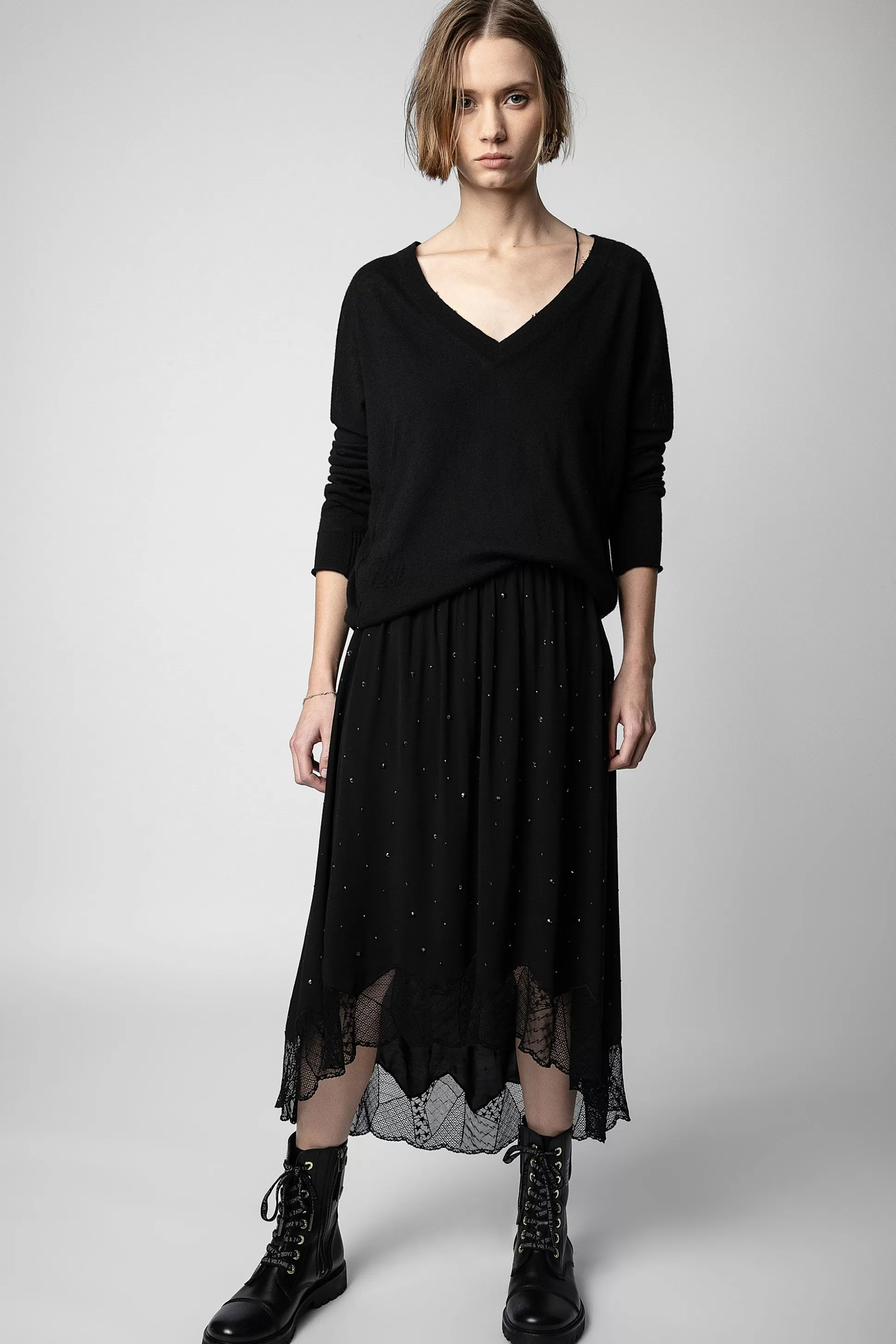 Femmes Zadig & Voltaire Robes Et Jupes^Jupe Joslin A Strass
