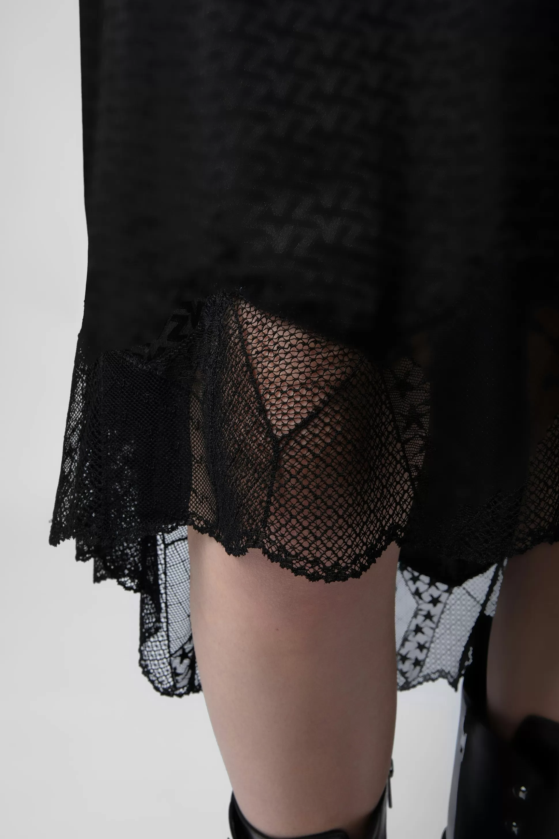 jupe_joslin_jacquard_zv_modele_3d_1.webp Femmes Zadig & Voltaire Robes Et Jupes^Jupe Joslin Jacquard Zv Modele 3D