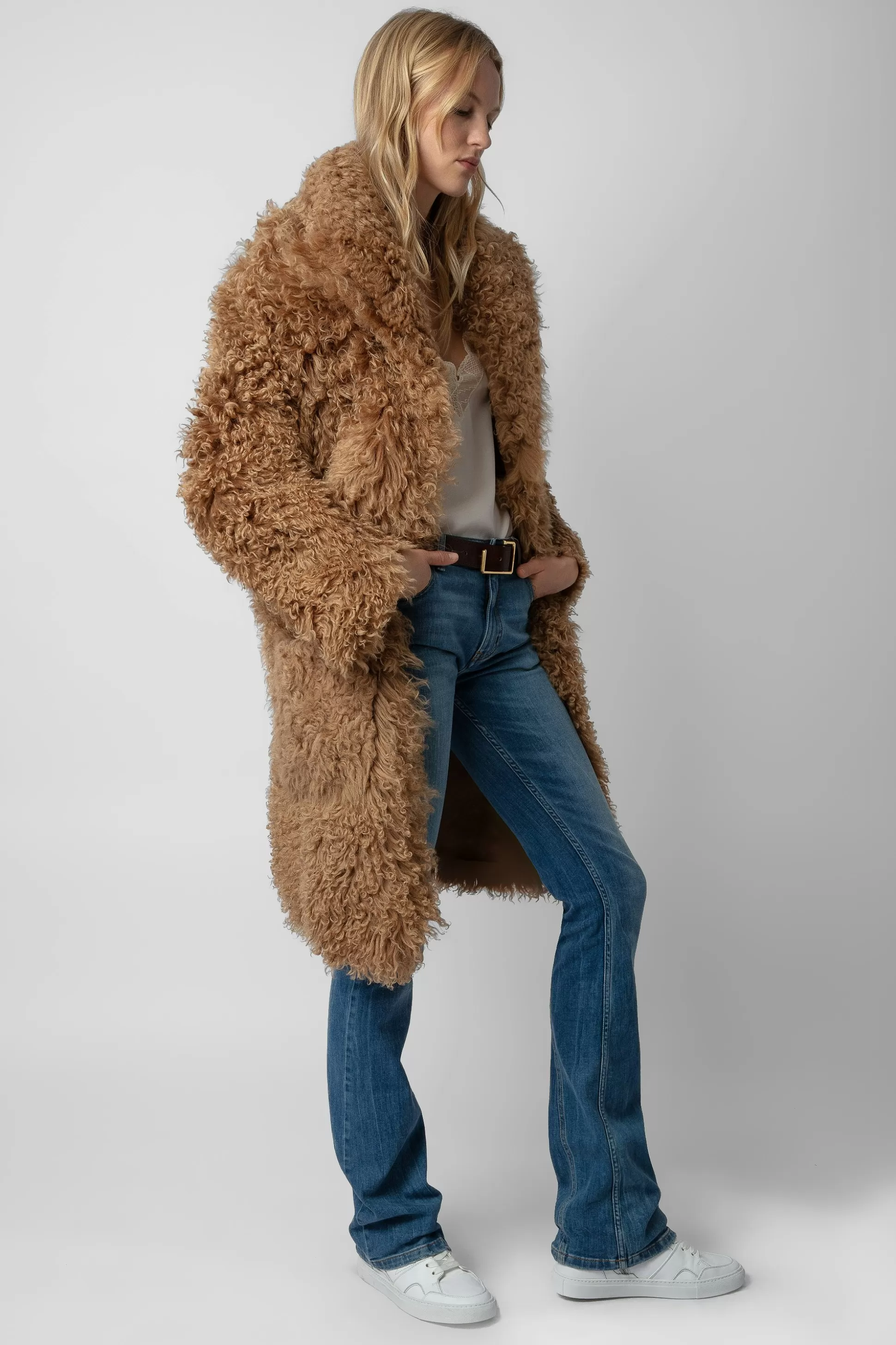 manteau_ondule_mady_3.webp Femmes Zadig & Voltaire Manteaux Et Vestes^Manteau Ondule Mady