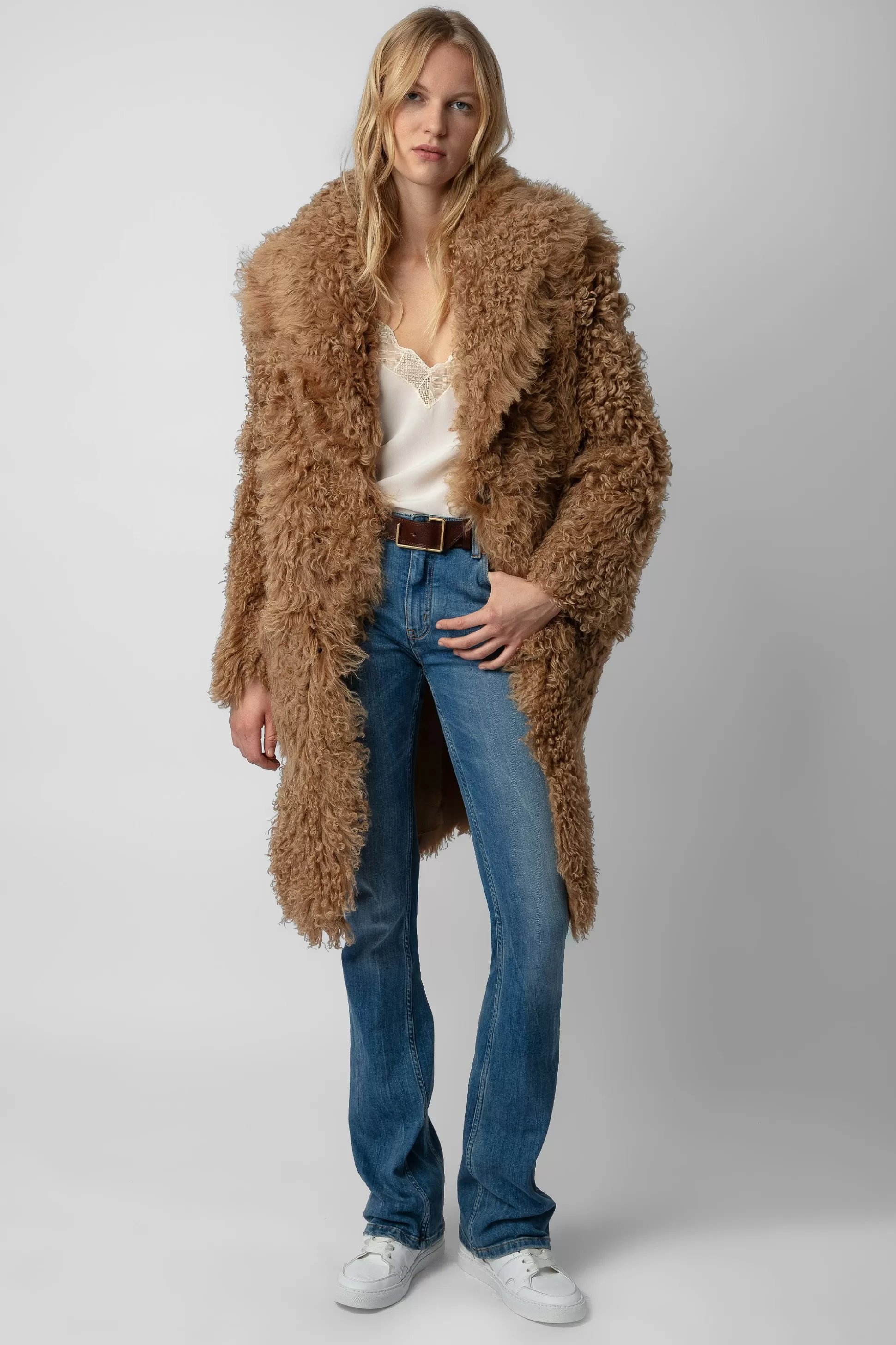 manteau_ondule_mady_4.webp Femmes Zadig & Voltaire Manteaux Et Vestes^Manteau Ondule Mady