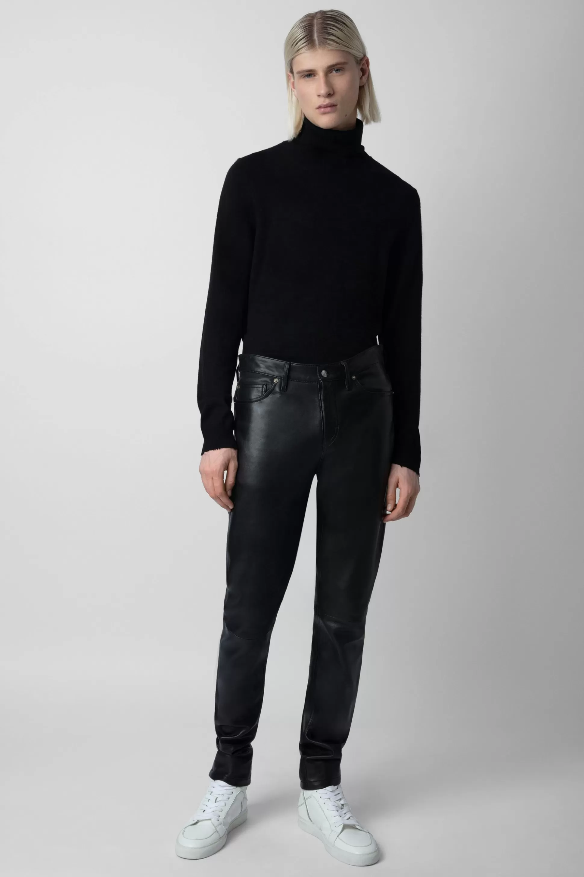 Hommes Zadig & Voltaire Pantalons Et Shorts^Pantalon En Cuir David En Cuir