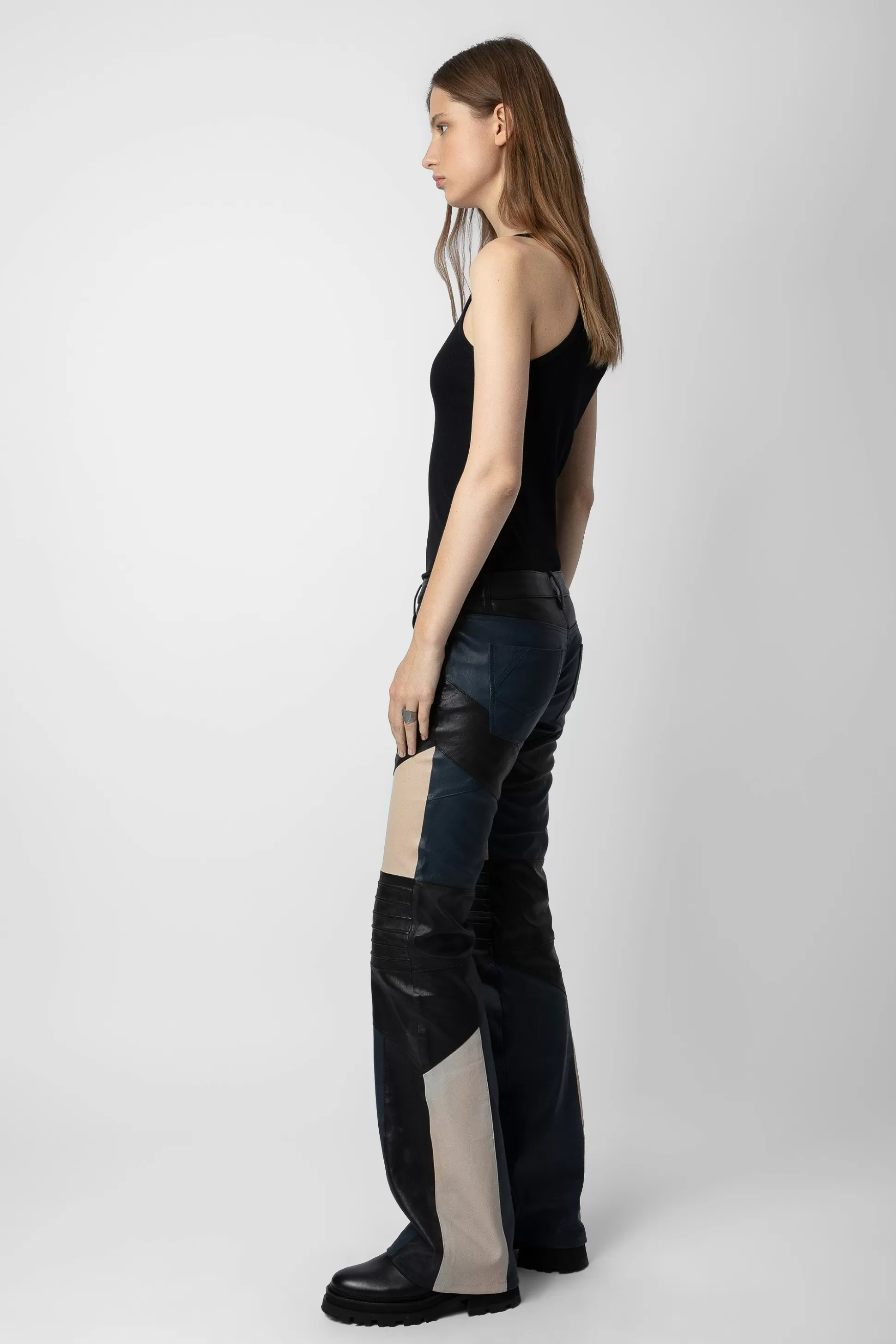 Femmes Zadig & Voltaire Pantalons Et Shorts^Pantalon En Cuir Paulin