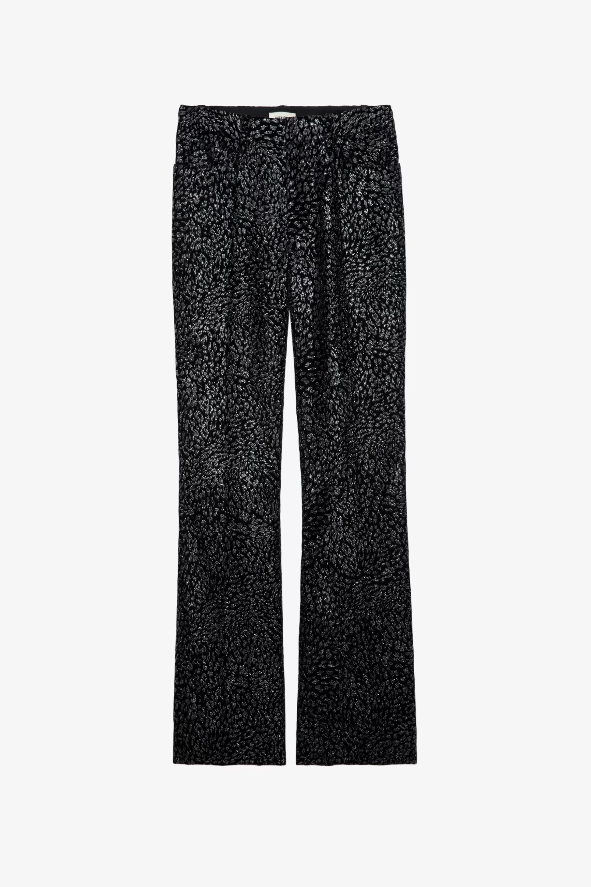 pantalon_en_velours_paillete_piston_3.webp Femmes Zadig & Voltaire Costumes^Pantalon En Velours Paillete Piston