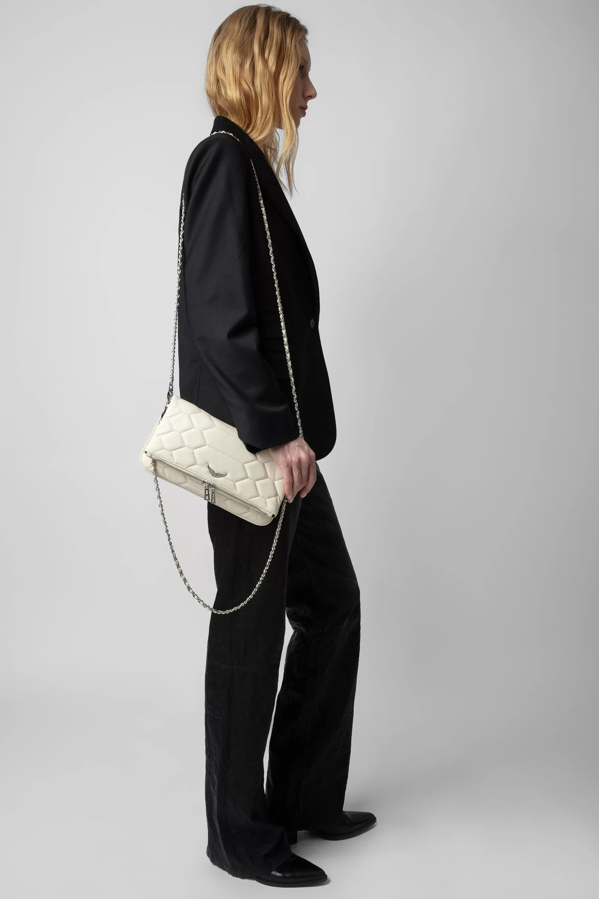 pochette_matelassee_rock_7.webp Femmes Zadig & Voltaire Sacs A Bandoulière^Pochette Matelassee Rock