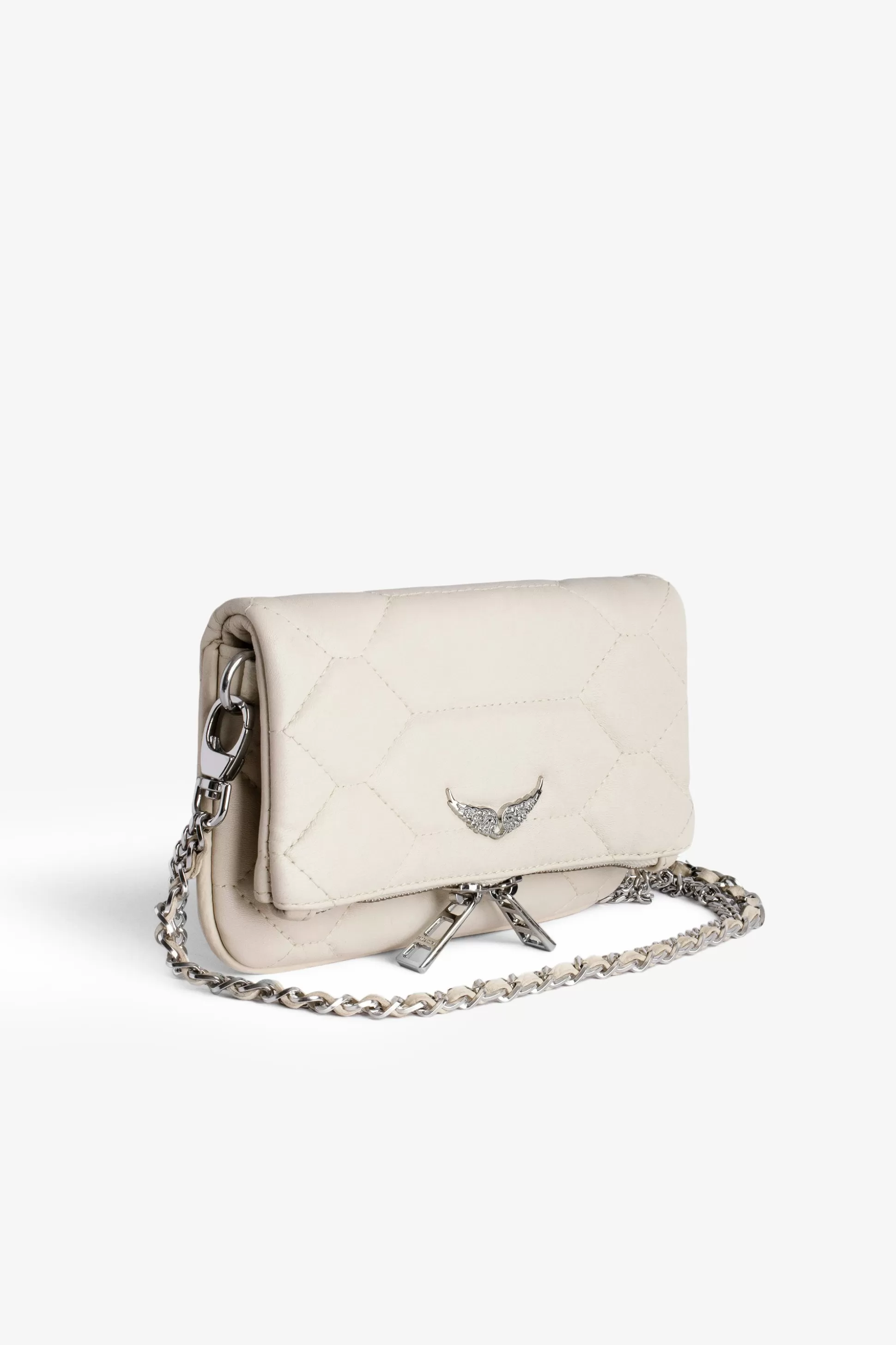 pochette_matelassee_rock_nano_2.webp Femmes Zadig & Voltaire Mini-Sacs^Pochette Matelassee Rock Nano