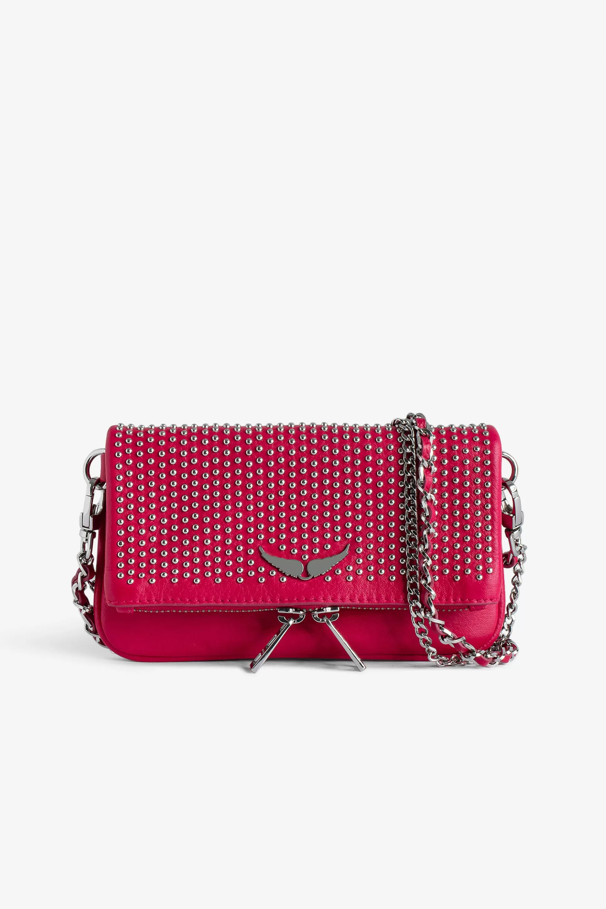 pochette_suisse_a_pois_rock_nano_5-1.webp Femmes Zadig & Voltaire Mini-Sacs^Pochette Suisse A Pois Rock Nano