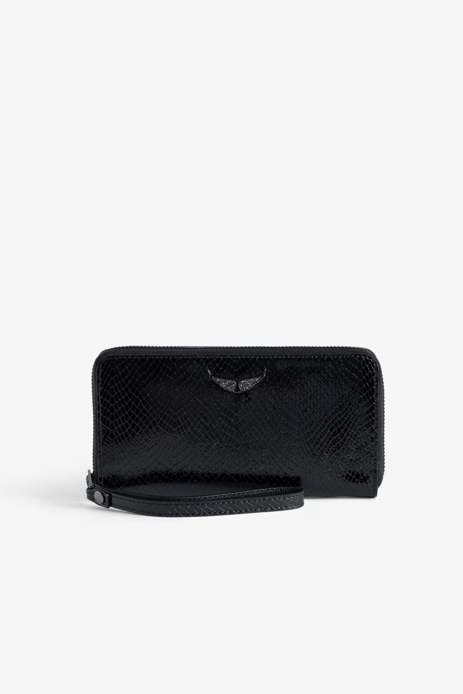 Femmes Zadig & Voltaire Portefeuilles Et Porte-Monnaie^Portefeuille Compagnon Glossy Wild Embosse