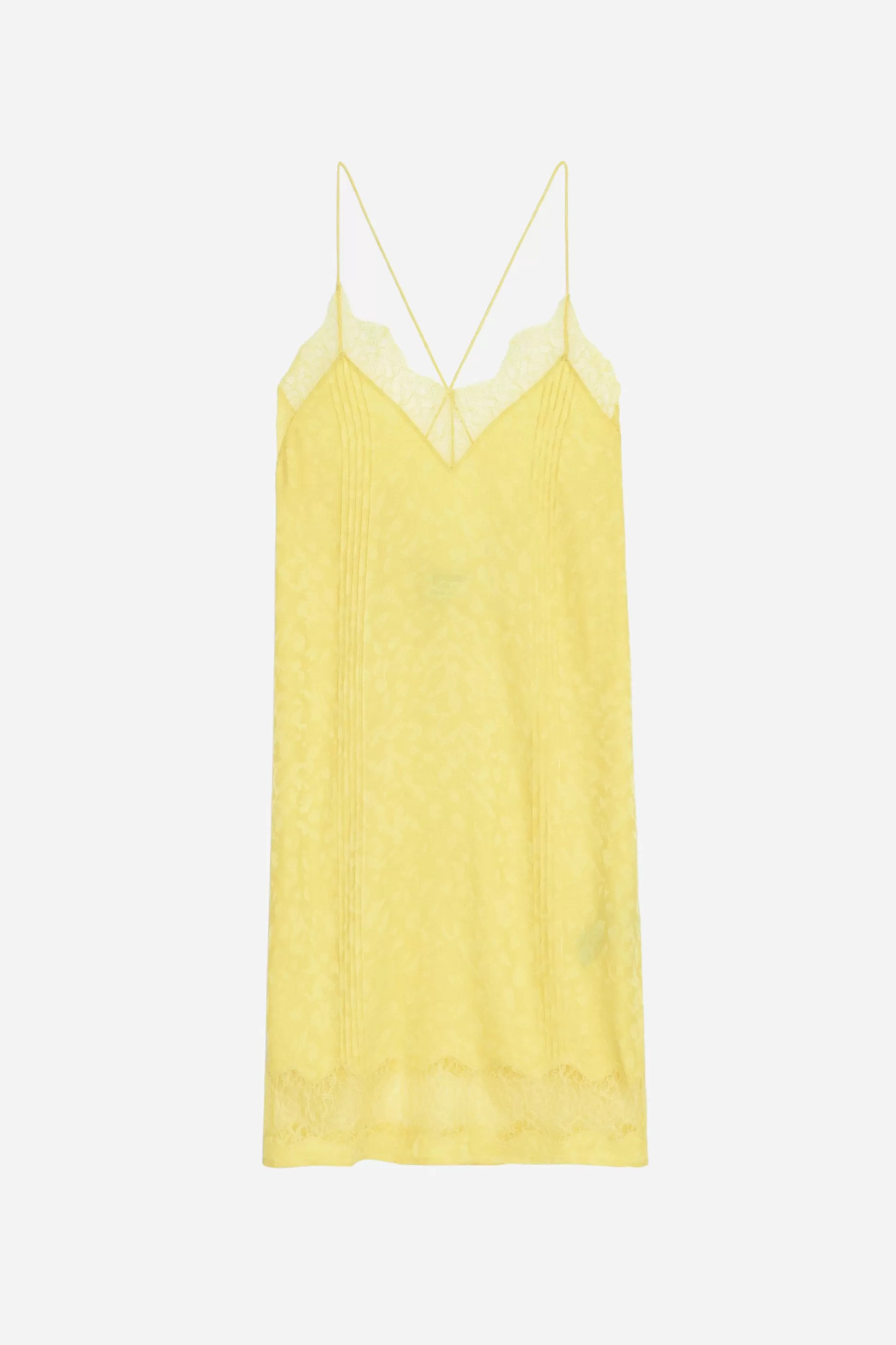 robe_en_jacquard_de_soie_cristal_2.webp Femmes Zadig & Voltaire Robes Et Jupes^Robe En Jacquard De Soie Cristal