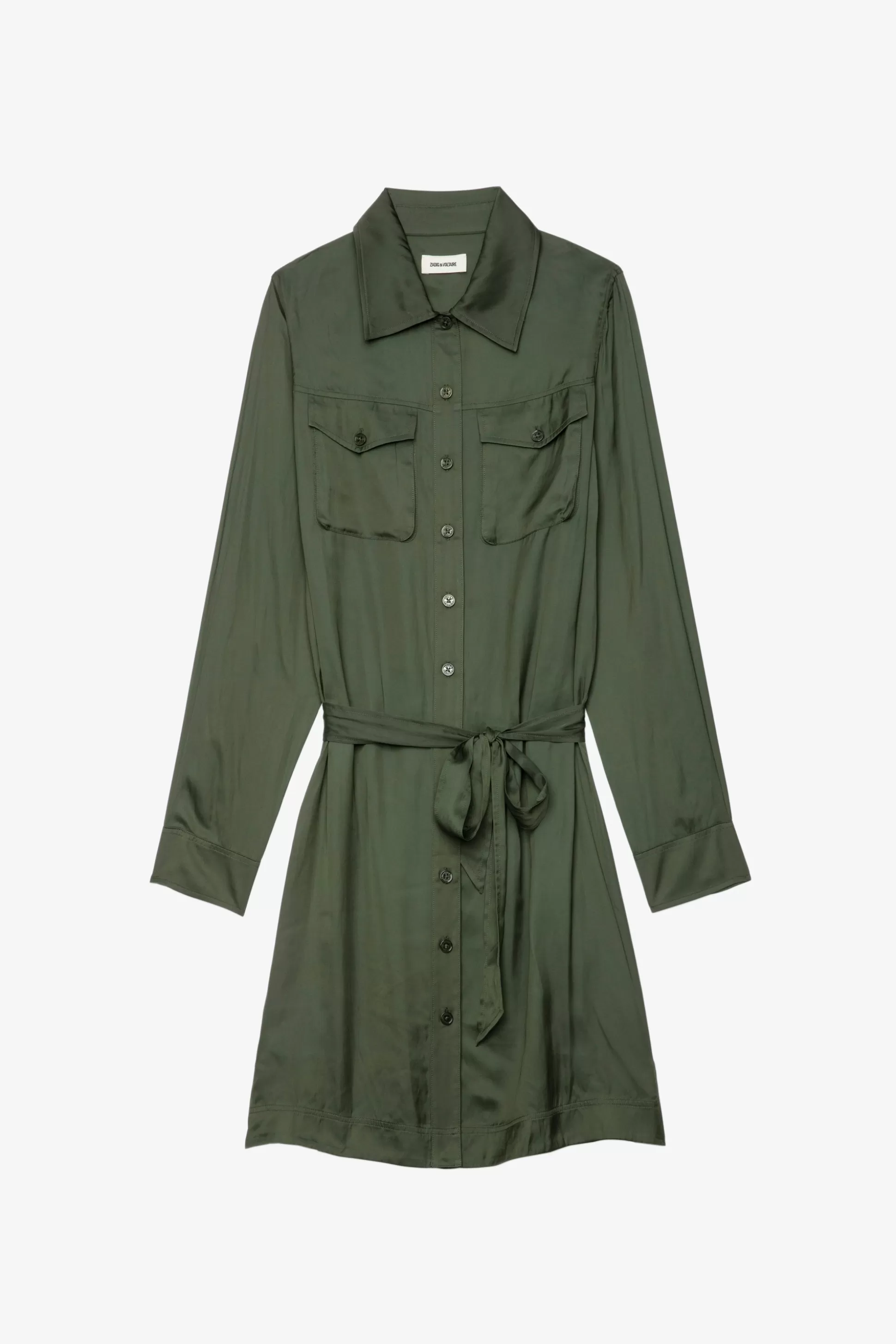 robe_en_satin_3.webp Femmes Zadig & Voltaire Robes Et Jupes^Robe En Satin