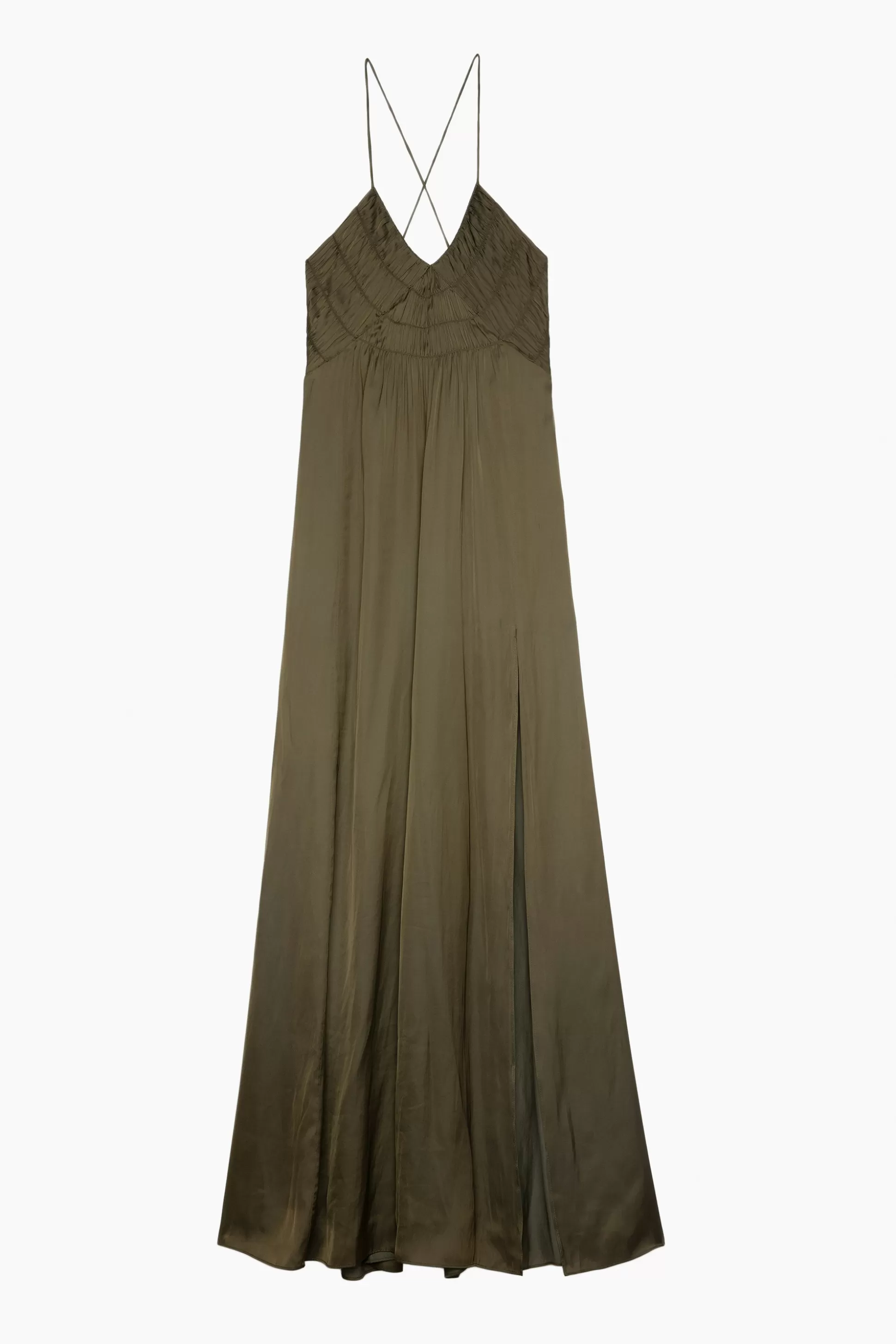 robe_en_satin_de_rayonne_4-1.webp Femmes Zadig & Voltaire Robes Et Jupes^Robe En Satin De Rayonne