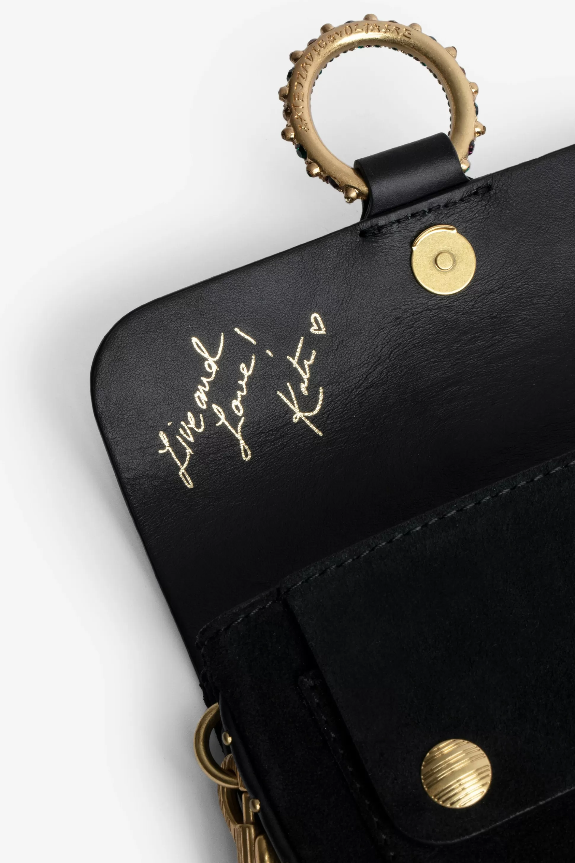 sac_portefeuille_en_daim_kate_3.webp Femmes Zadig & Voltaire Mini-Sacs^Sac Portefeuille En Daim Kate