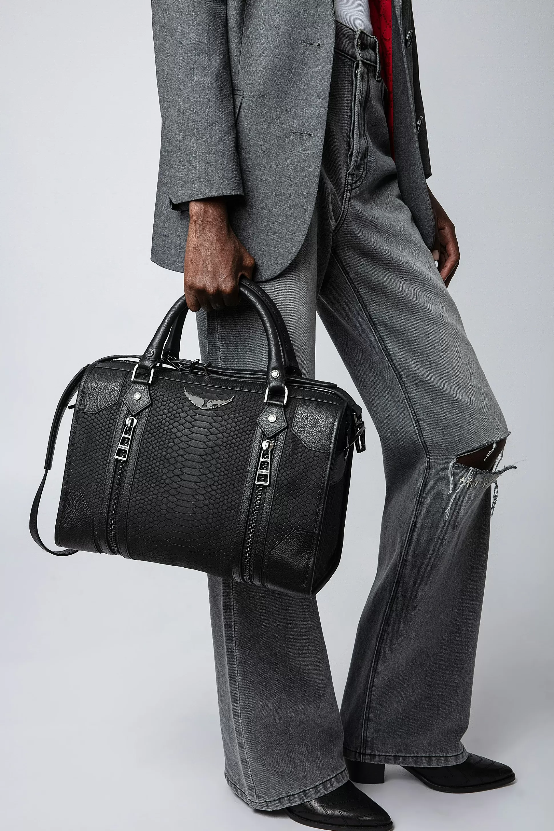 sac_soft_savage_sunny_moyen_2_3.webp Femmes Zadig & Voltaire Sacs À Main^Sac Soft Savage Sunny Moyen #2