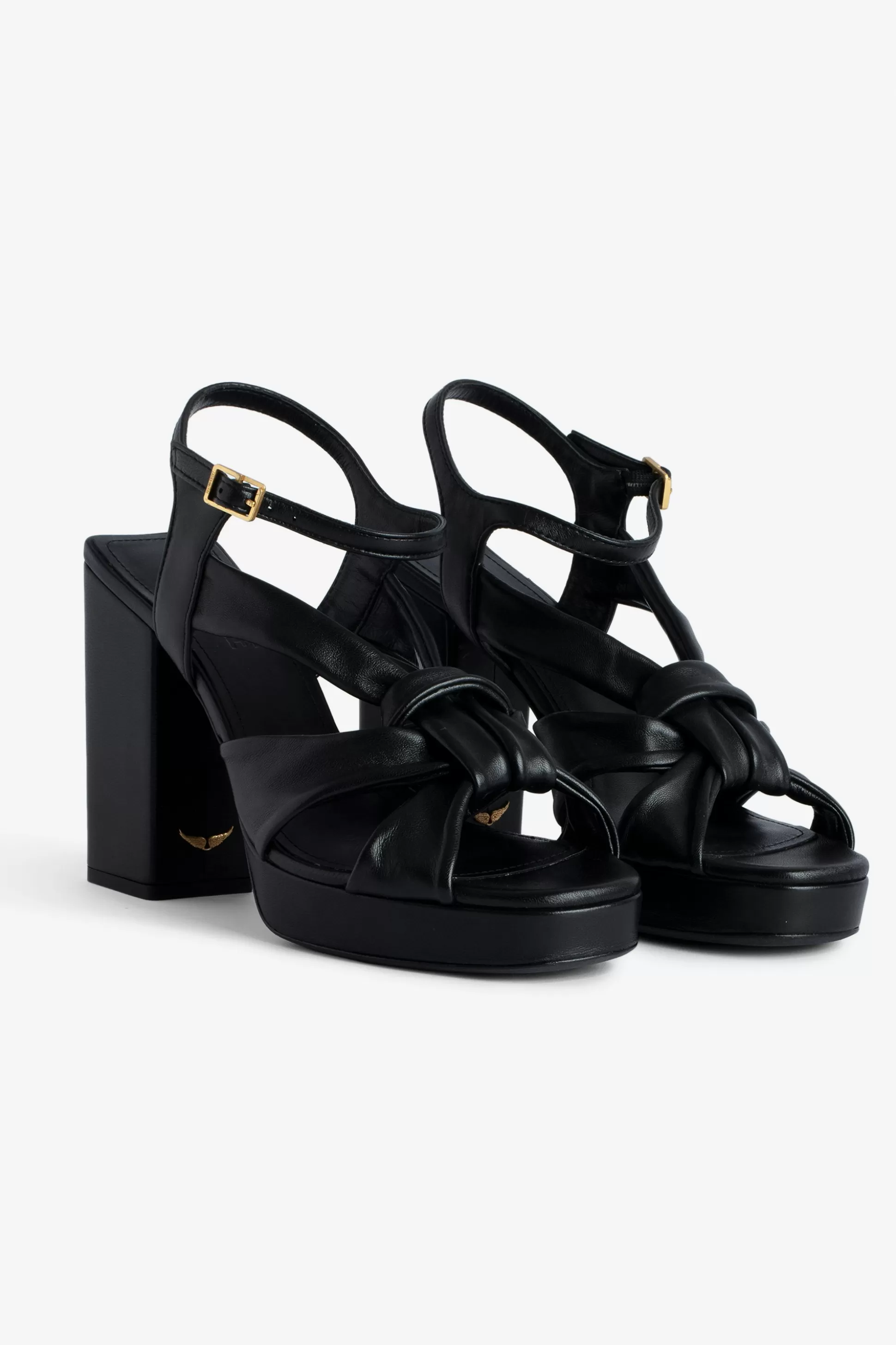 Femmes Zadig & Voltaire Escarpins Et Mocassins^Sandales A Noeuds "Oublie-Moi"