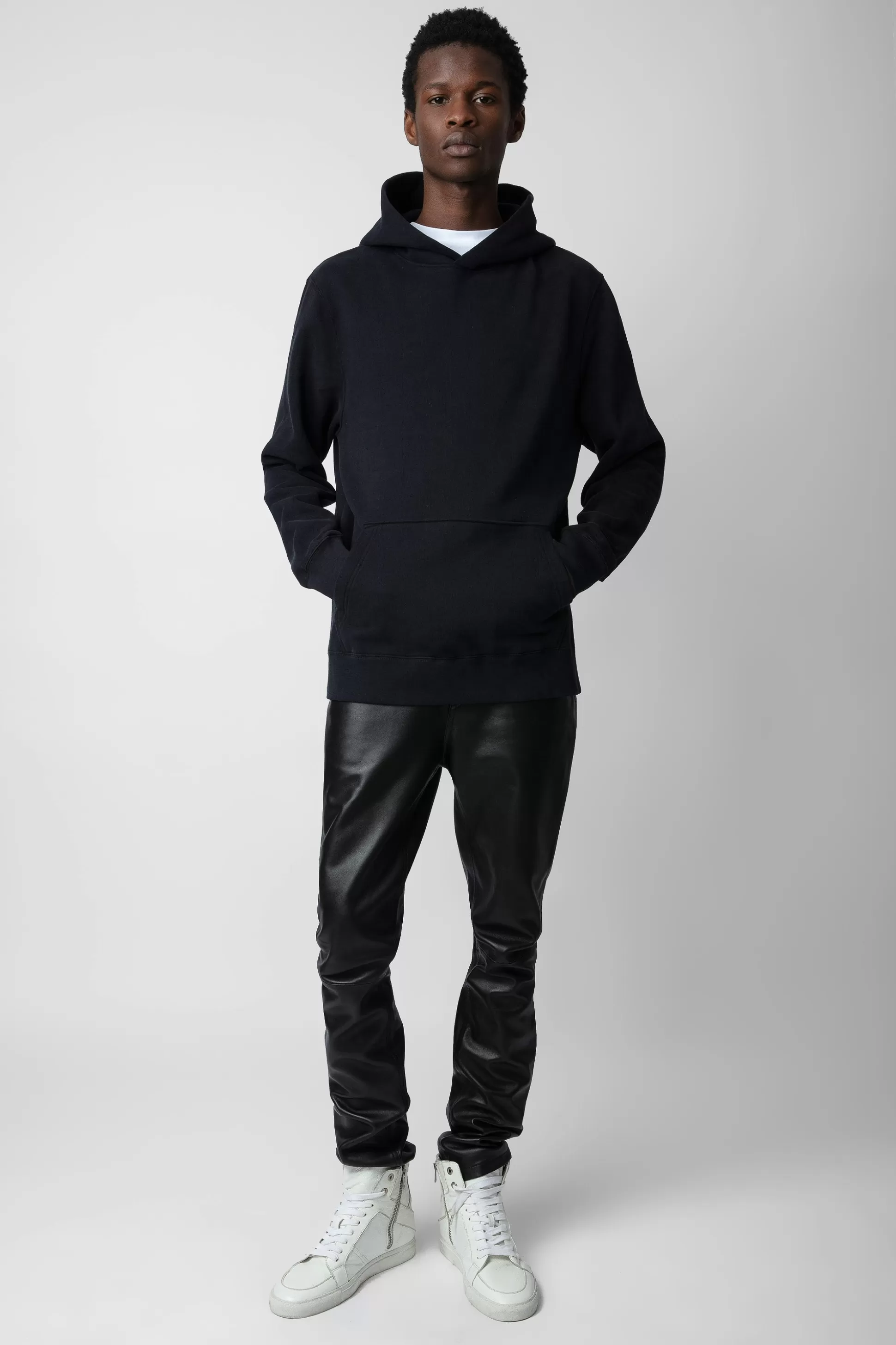 Hommes Zadig & Voltaire Sweat-Shirts^Sweat A Capuche A Imprime Photo Sanchi