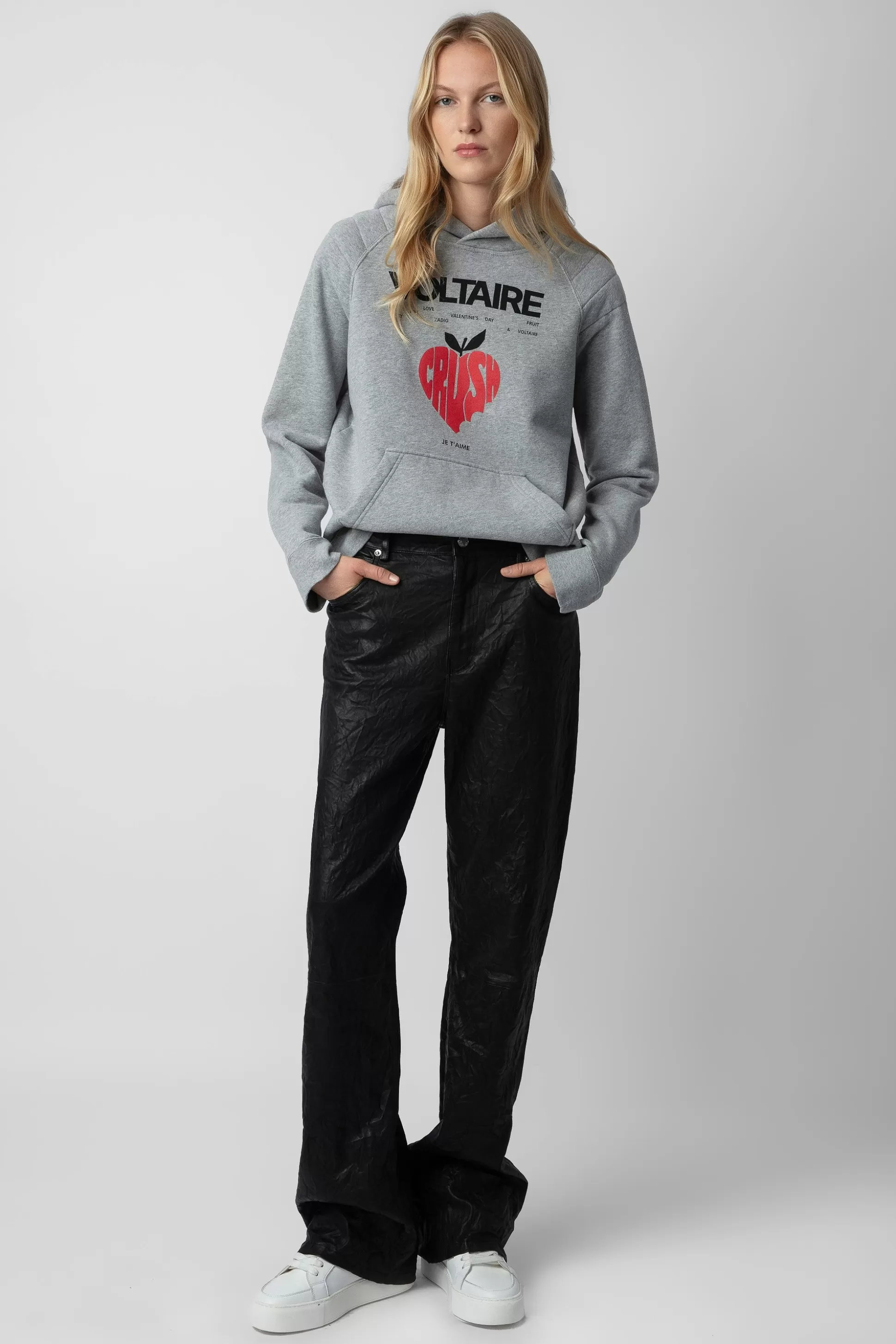 Femmes Zadig & Voltaire Sweat-Shirts^Sweat A Capuche Avata Concert Crush