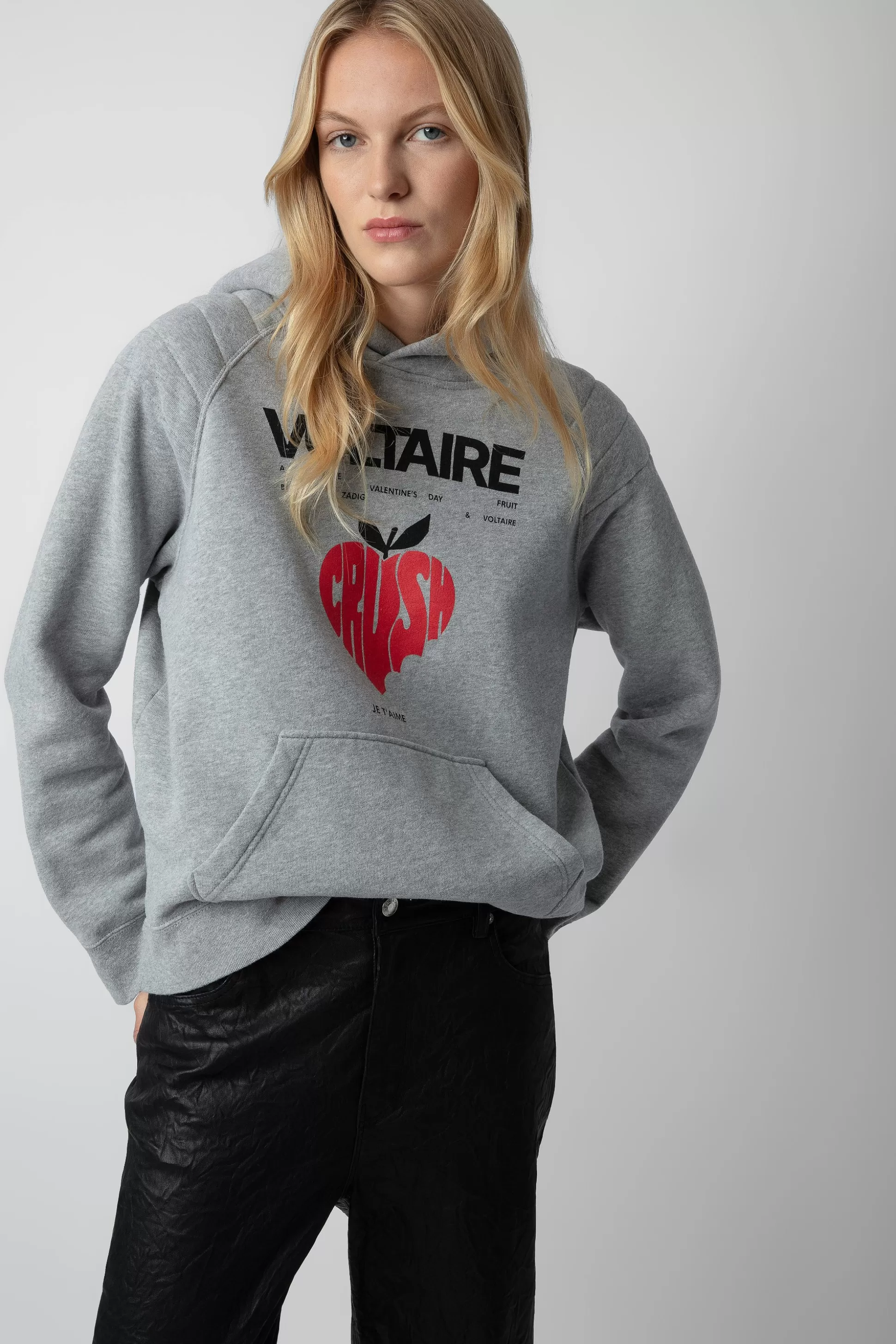 Femmes Zadig & Voltaire Sweat-Shirts^Sweat A Capuche Avata Concert Crush