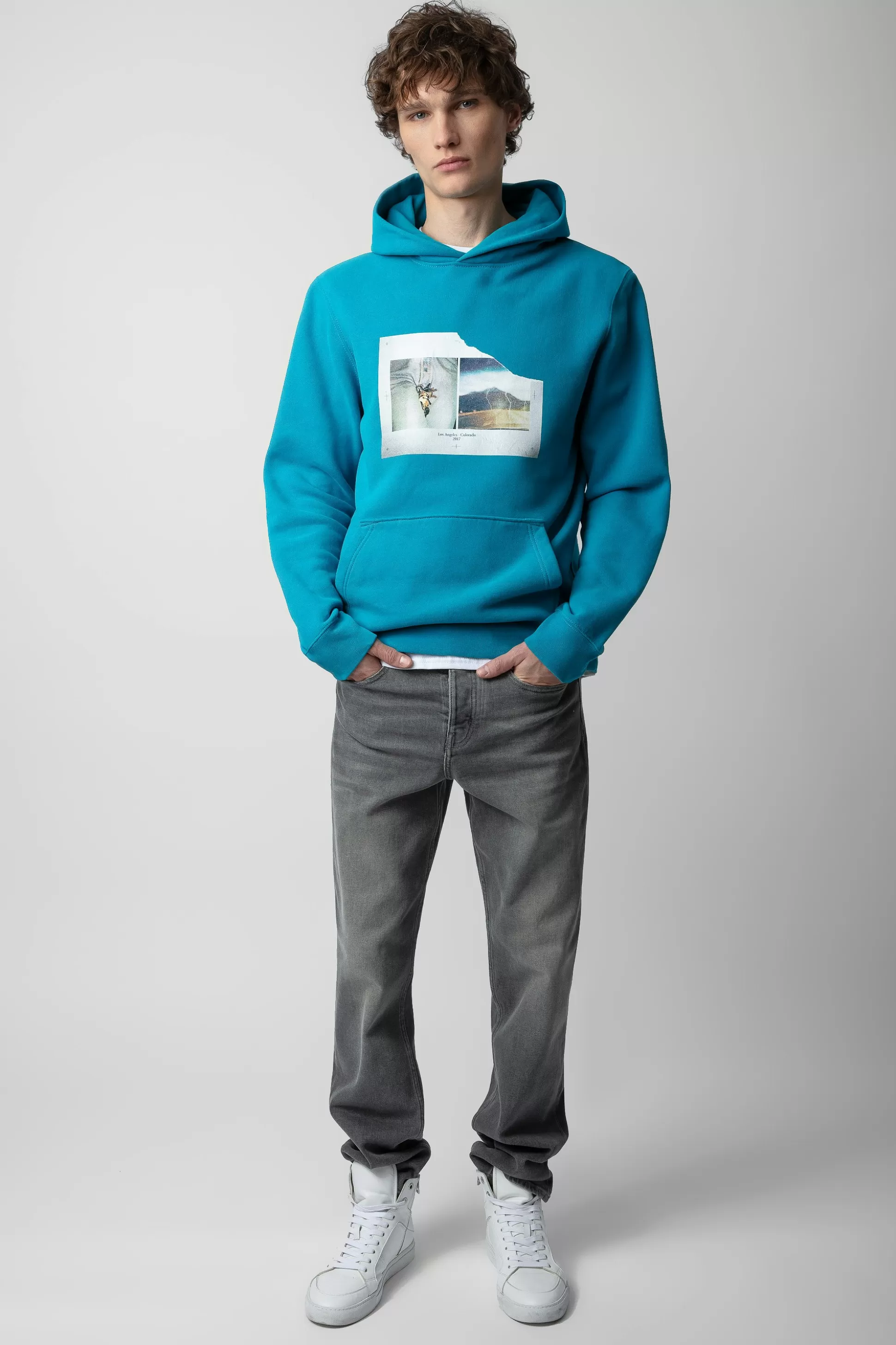 Hommes Zadig & Voltaire Sweat-Shirts^Sweat-Shirt A Imprime Photo Sanchi