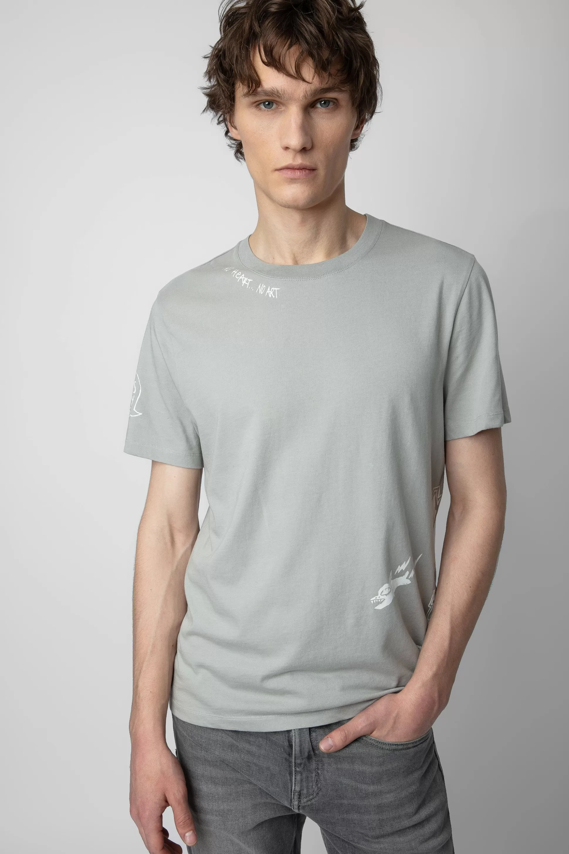 Hommes Zadig & Voltaire T-Shirts^T-Shirt Ted Tag