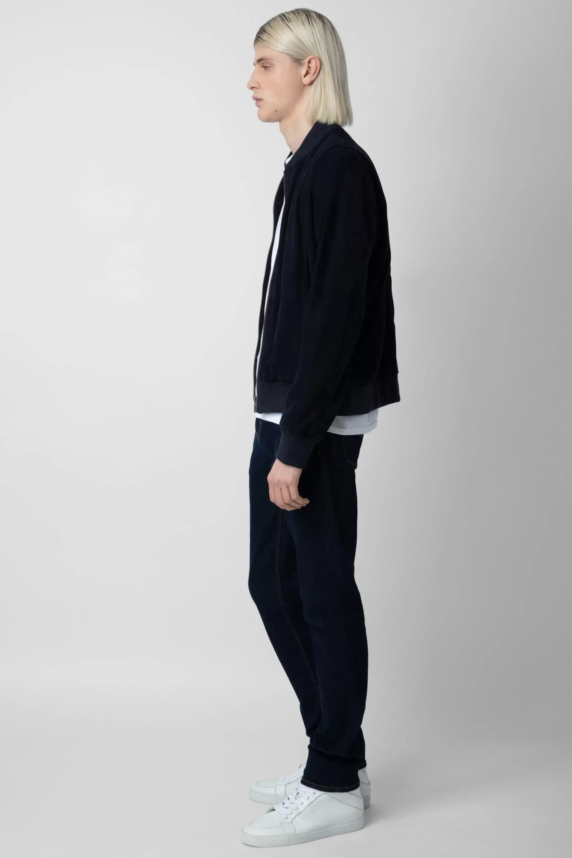 veste_en_cuir_larson_1.webp Hommes Zadig & Voltaire Manteaux Et Vestes^Veste En Cuir Larson