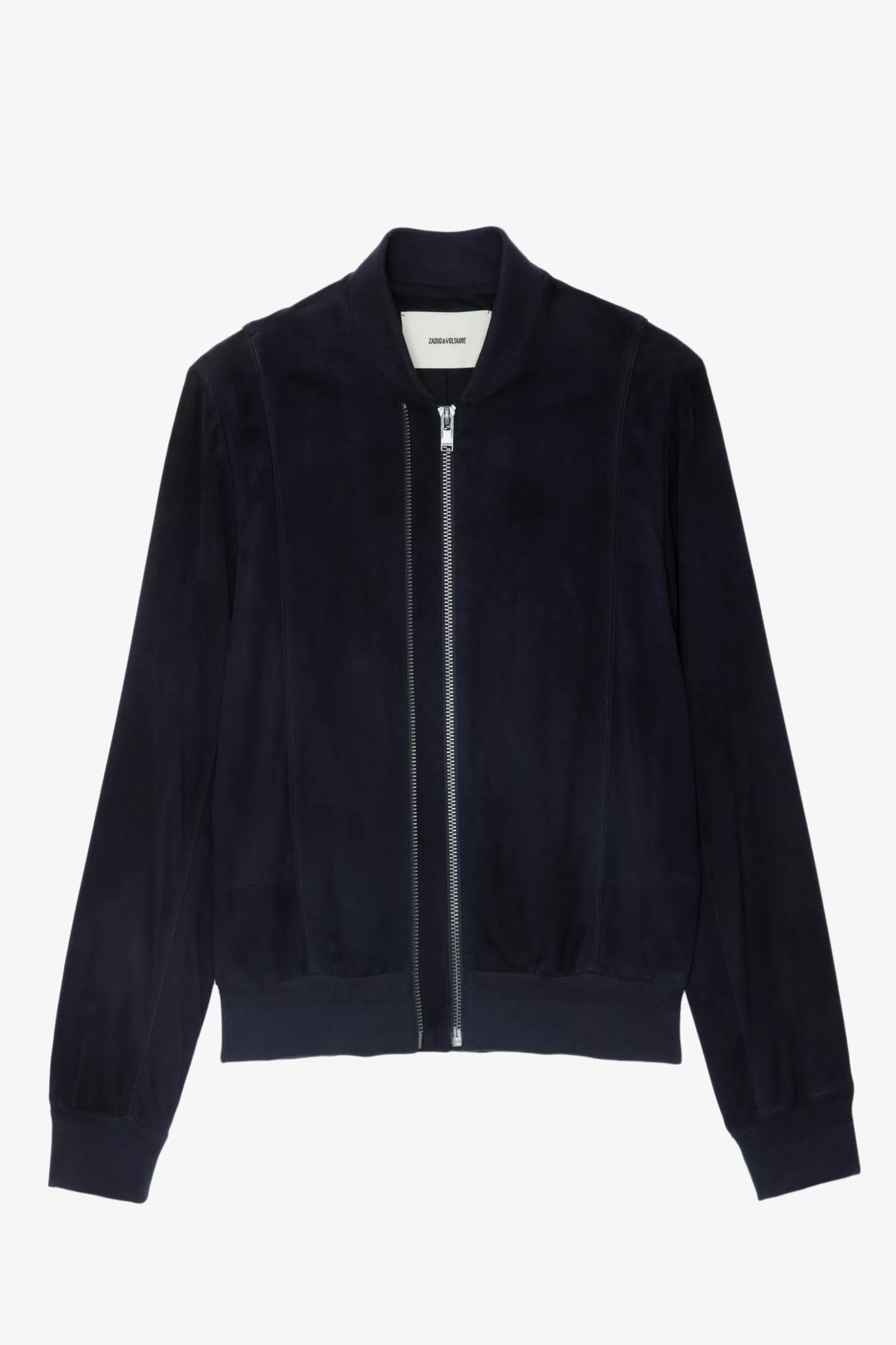 veste_en_cuir_larson_5.webp Hommes Zadig & Voltaire Manteaux Et Vestes^Veste En Cuir Larson