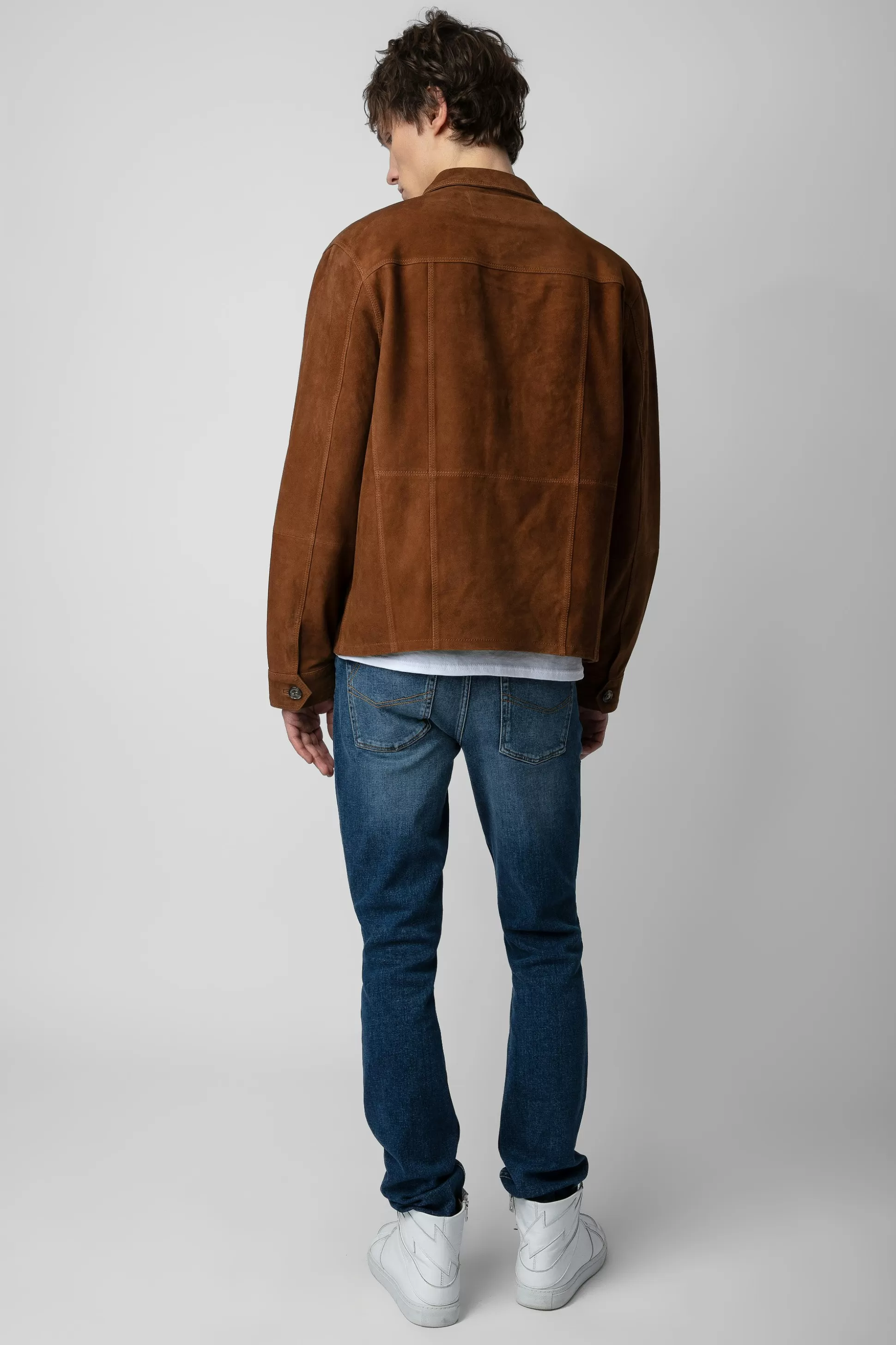 veste_en_daim_kuba_3.webp Hommes Zadig & Voltaire Manteaux Et Vestes^Veste En Daim Kuba