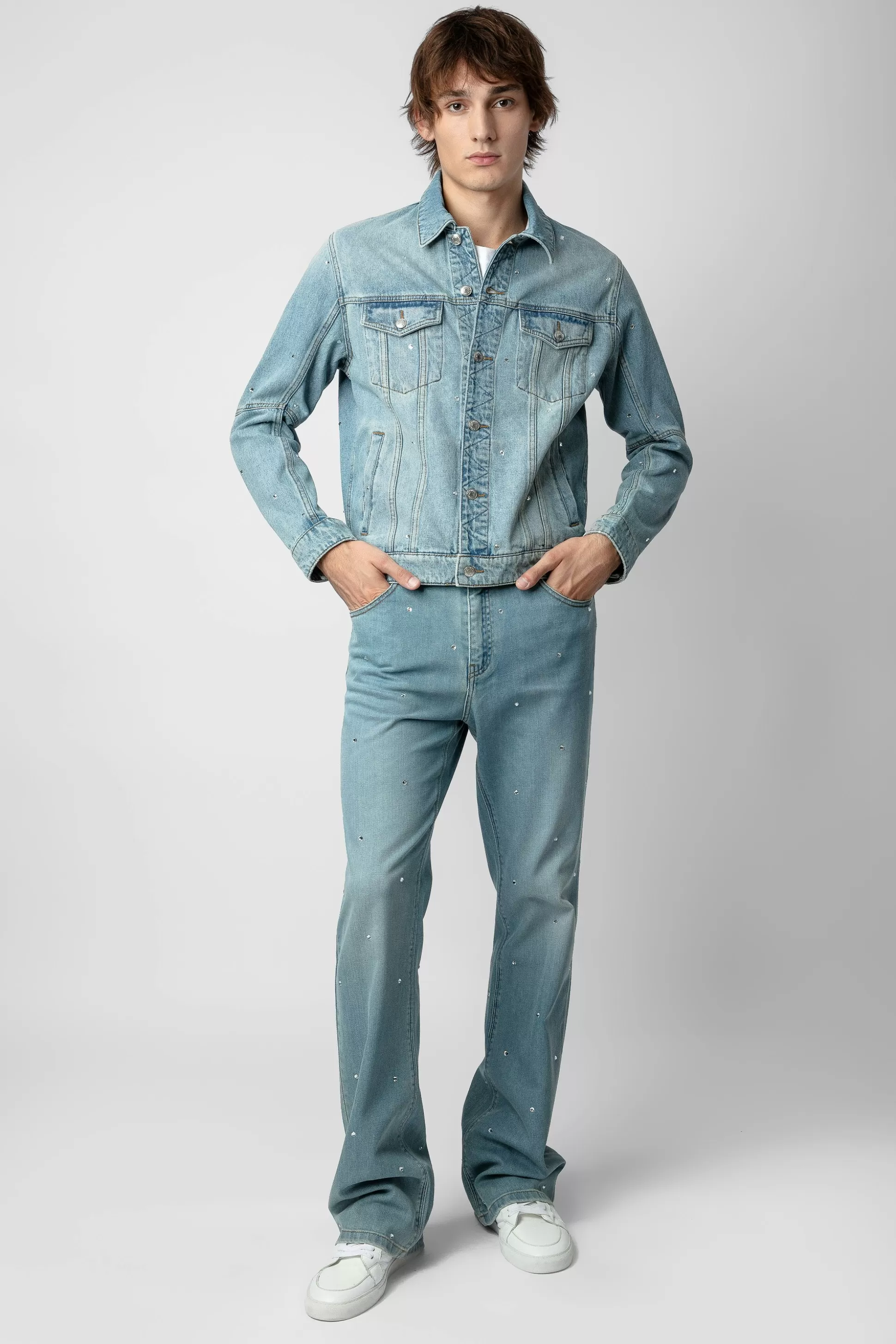 veste_en_jean_kasy_a_strass_7.webp Femmes Zadig & Voltaire Unisexe^Veste En Jean Kasy A Strass