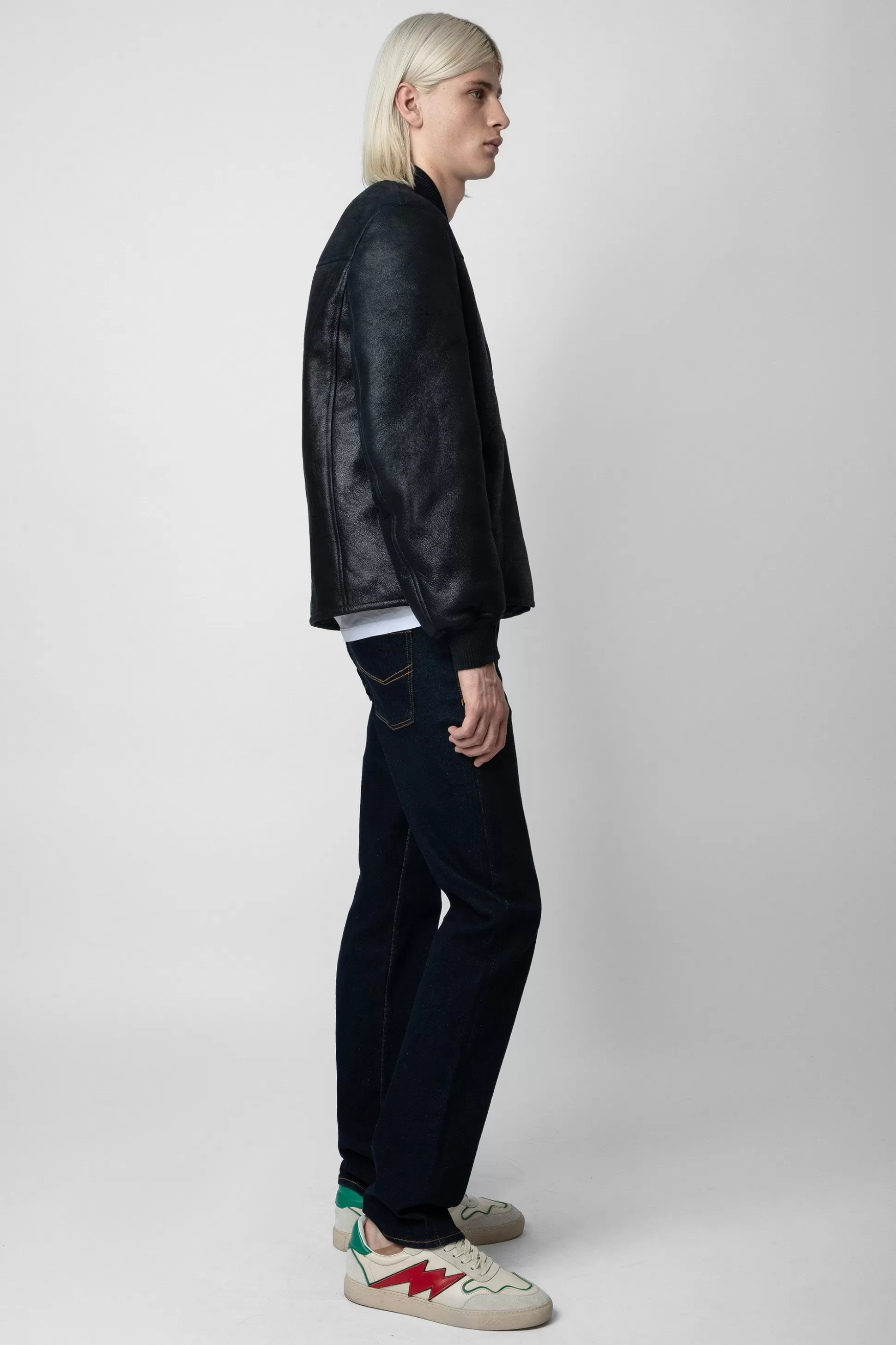 veste_leo_en_peau_de_mouton_4.webp Hommes Zadig & Voltaire Manteaux Et Vestes^Veste Leo En Peau De Mouton