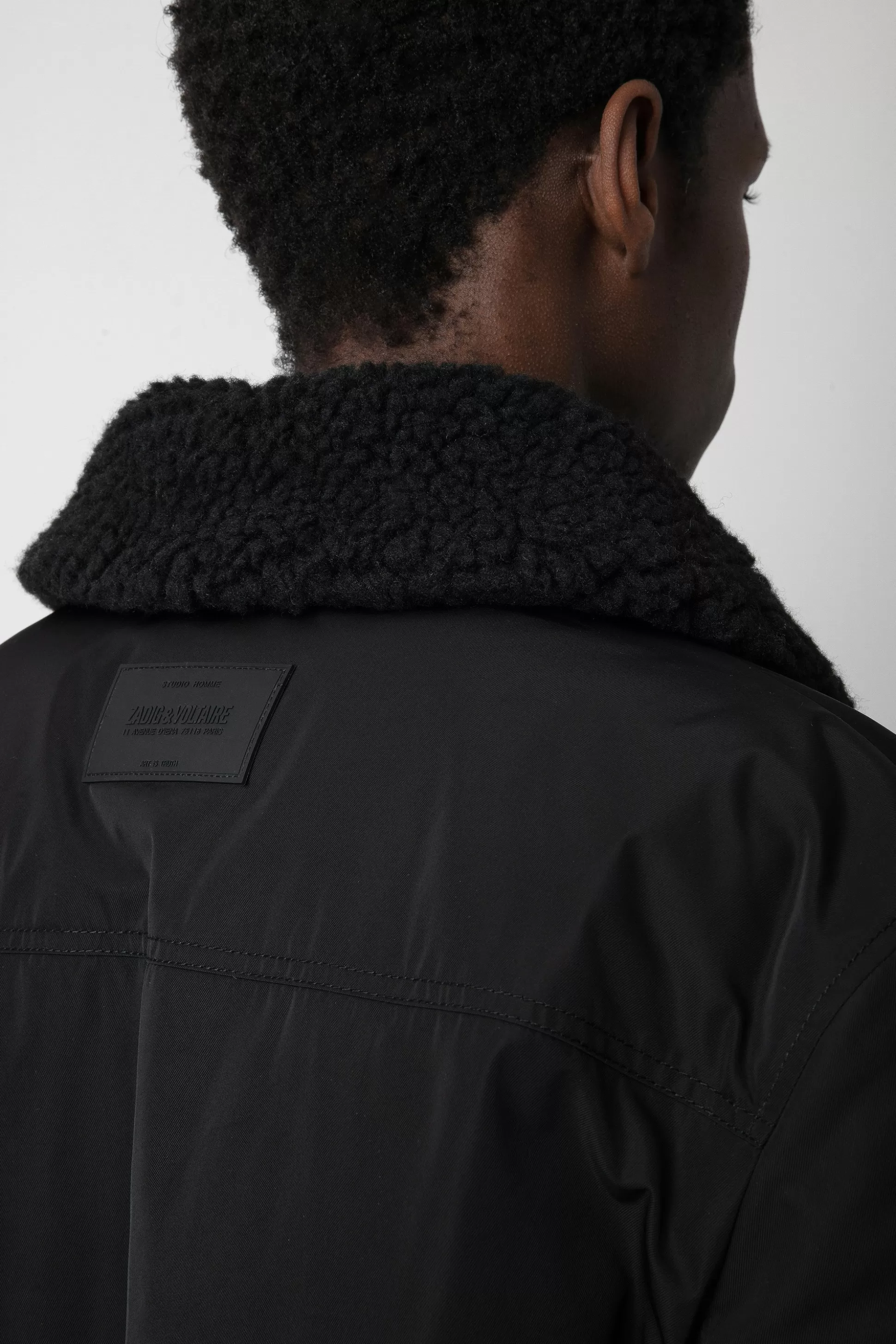 veste_mate_2-1.webp Hommes Zadig & Voltaire Manteaux Et Vestes^Veste Mate